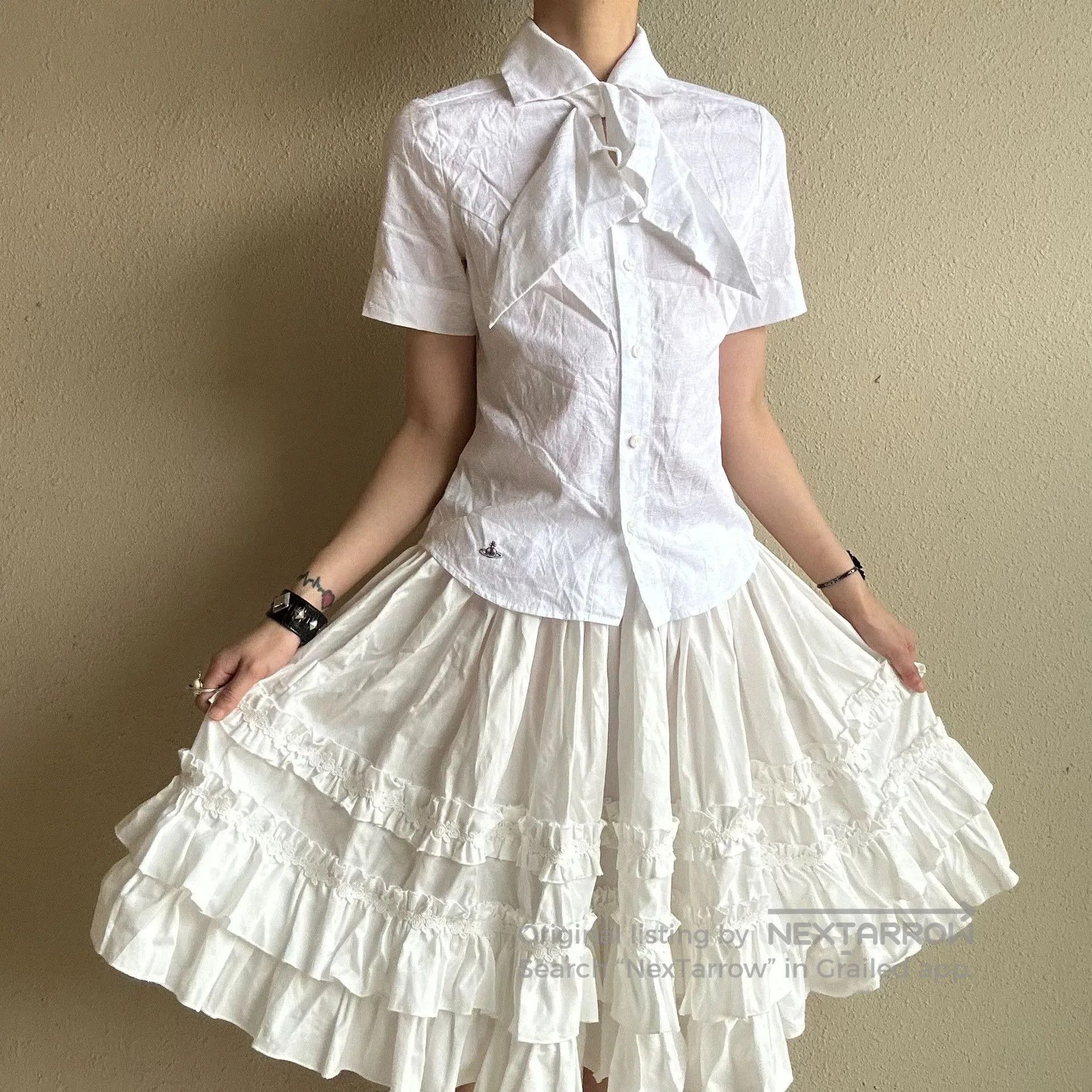 Vivienne Westwood Vivienne Westwood Saturn Bow Tie Vintage Shirt. Size M / US 6-8 / IT 42-44 - 1 Thumbnail