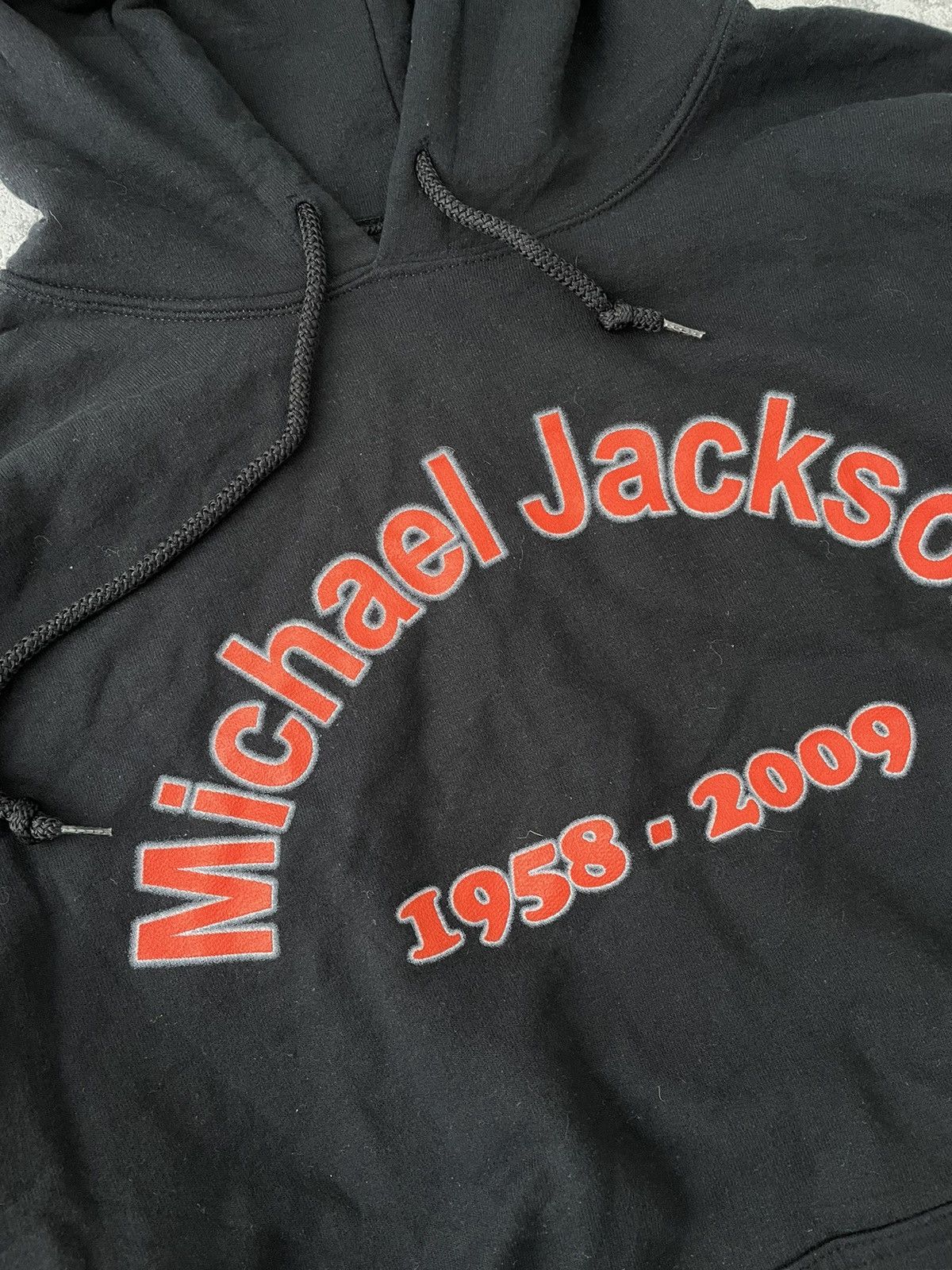 Band Tees × Michael Jackson × Vintage Vintage Michael Jackson Legends Never Die Hoodie Size US XL / EU 56 / 4 - 3 Thumbnail