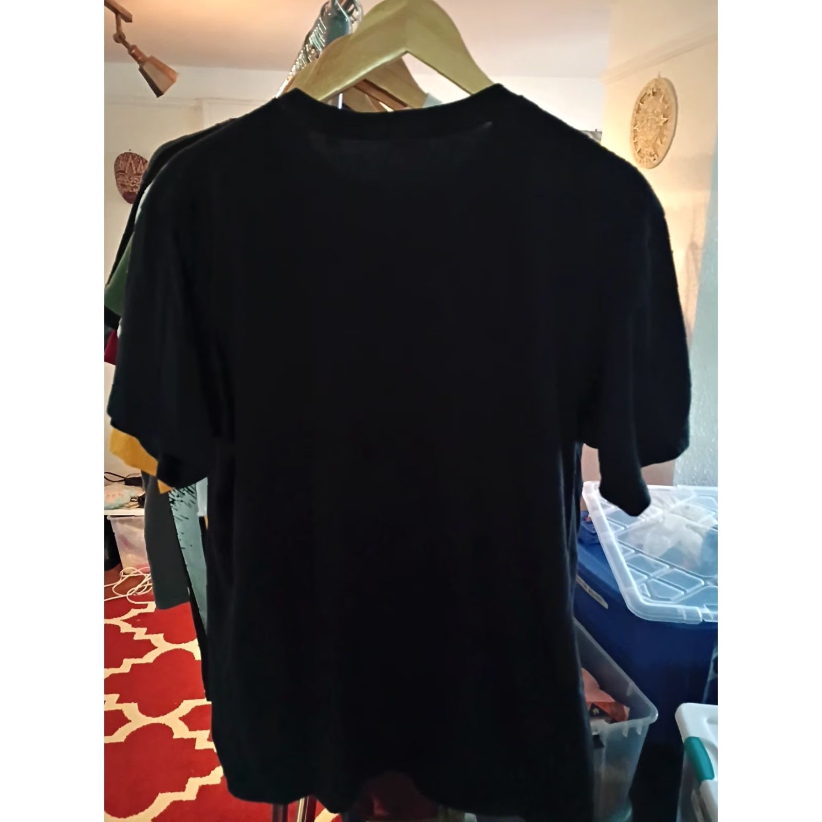 Vintage MF SpongeBob SquarePants T-shirt Men Short Sleeve L Black All Over Print Neon MF Brand Shirt Size US L / EU 52-54 / 3 - 3 Thumbnail