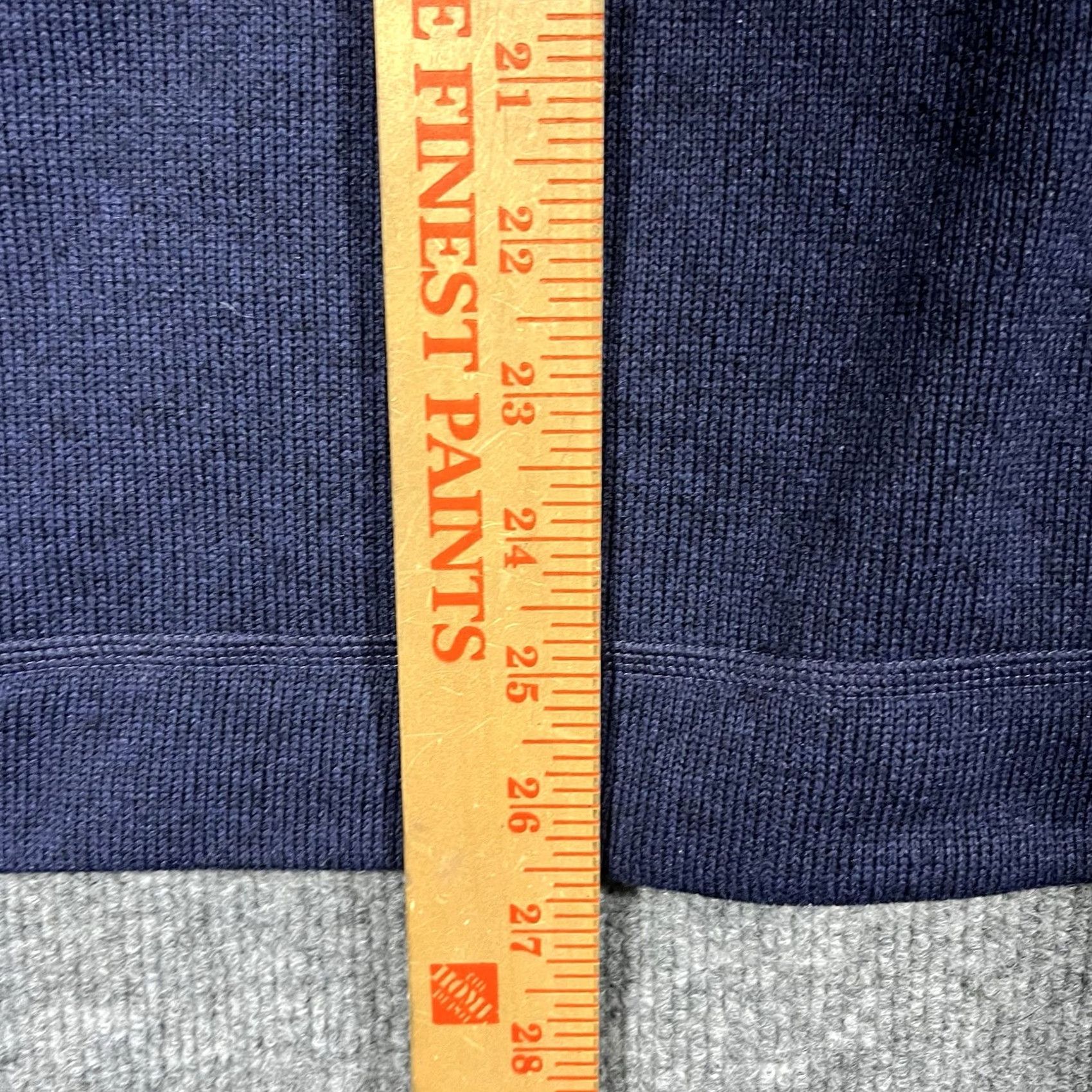 Peter Millar Peter Millar 1/4 Zip Golf Pullover Sweater Blue Mens Large Crest Fleece Crown Size US L / EU 52-54 / 3 - 4 Thumbnail