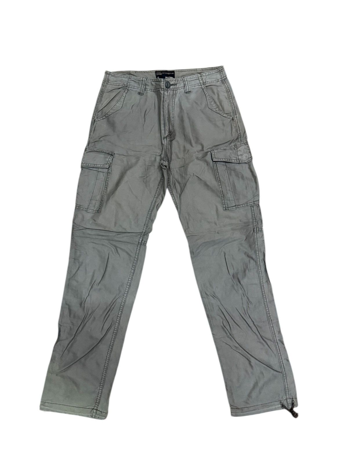 Japanese Brand Back Number Japan Style Cargo Pants W30X32 / Streetwear Size US 30 / EU 46 - 1 Thumbnail