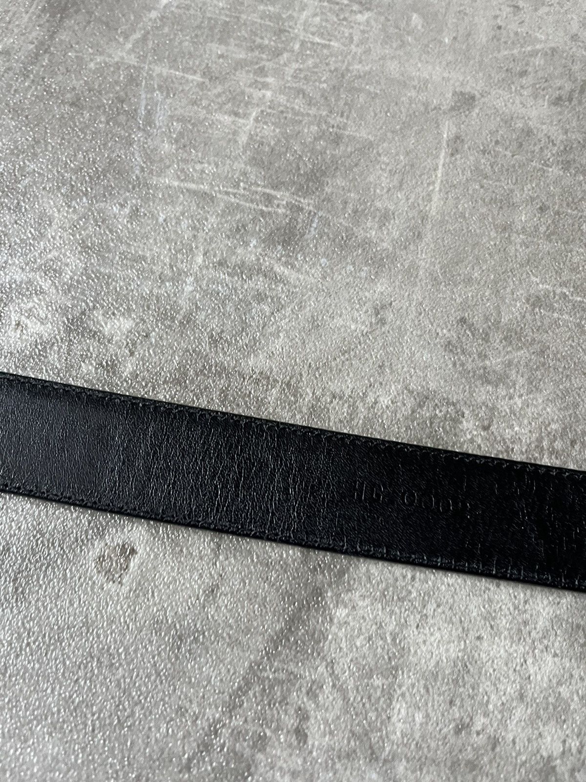 Helmut Lang Helmut Lang vintage leather belt archival black Size ONE SIZE - 8 Thumbnail