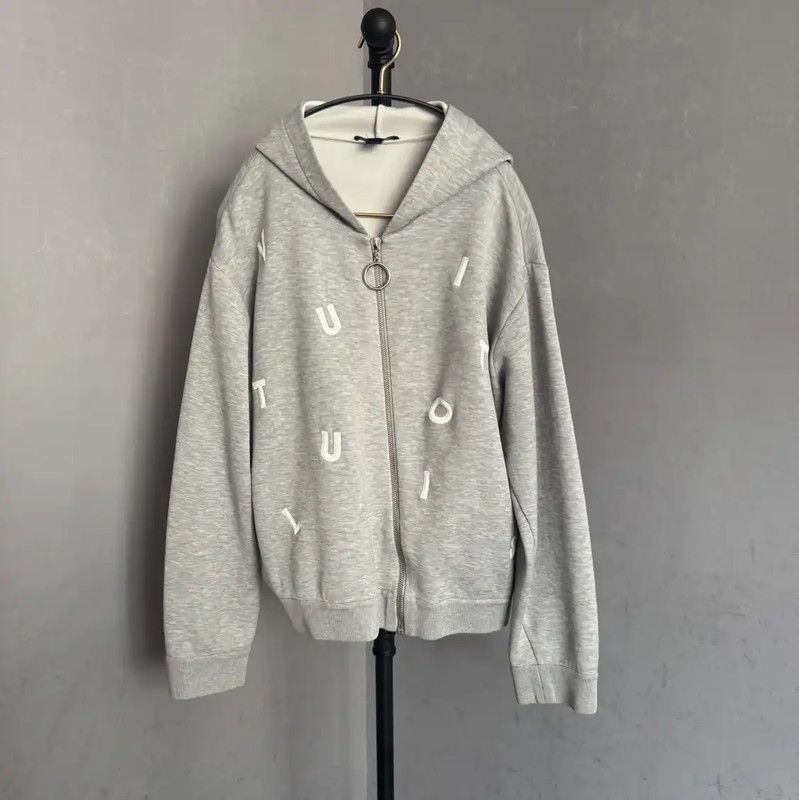 Louis Vuitton Louis Vuitton Gray Cotton XL Women's Hoodie 0089 Size XL / US 12-14 / IT 48-50 - 1 Thumbnail