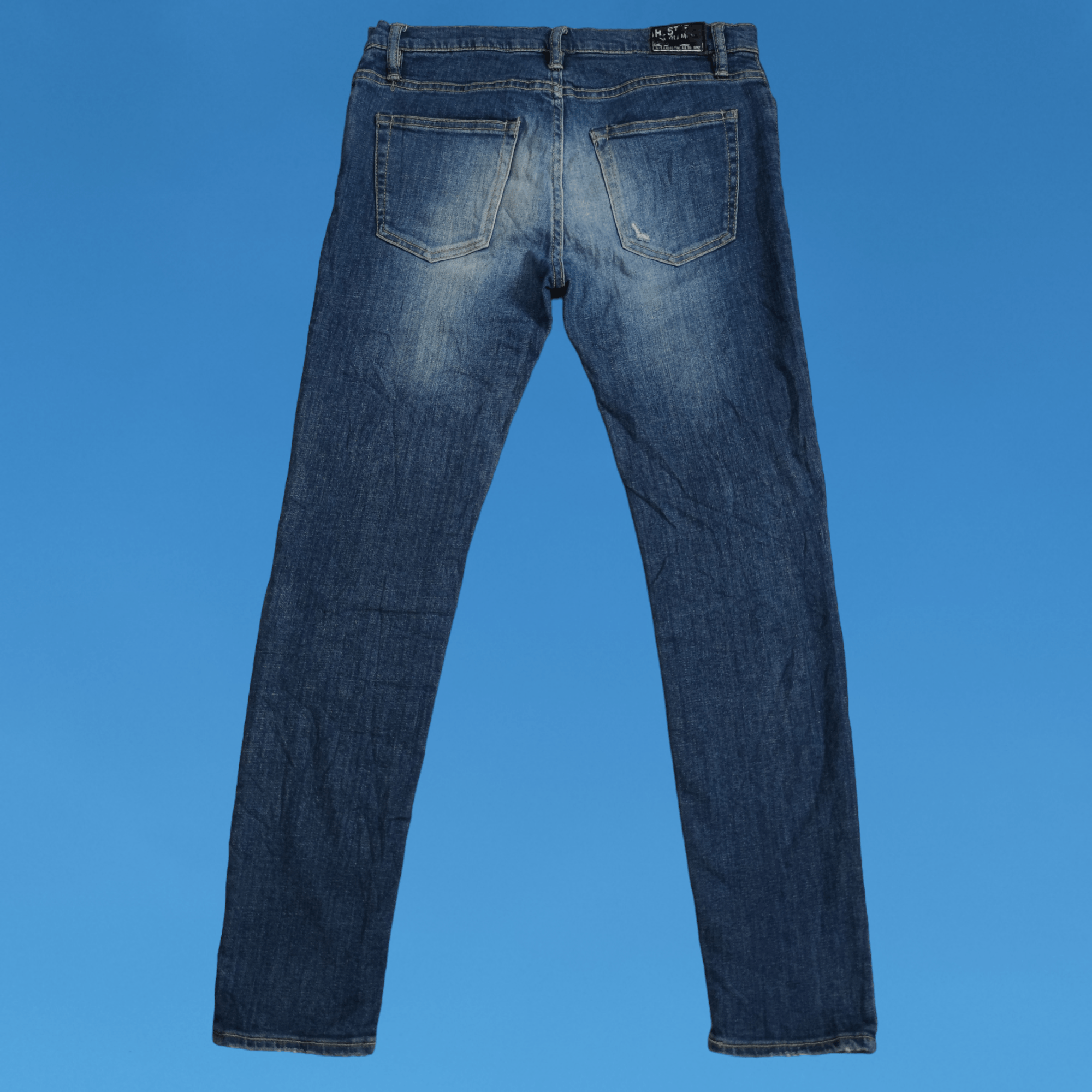 Hysteric Glamour Hysteric Glamour Distressed Studded With Patchwork Jeans Size 29" - 2 Thumbnail