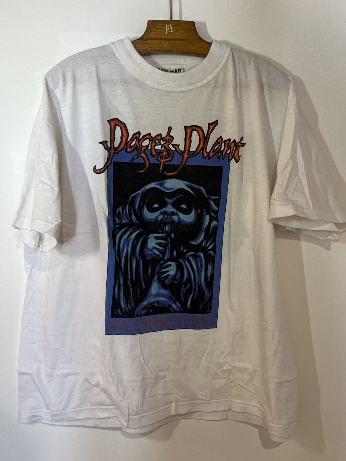 Band Tees vintage page plant shirt tour 98 Led Zeppelin Size US XL / EU 56 / 4 - 1 Thumbnail