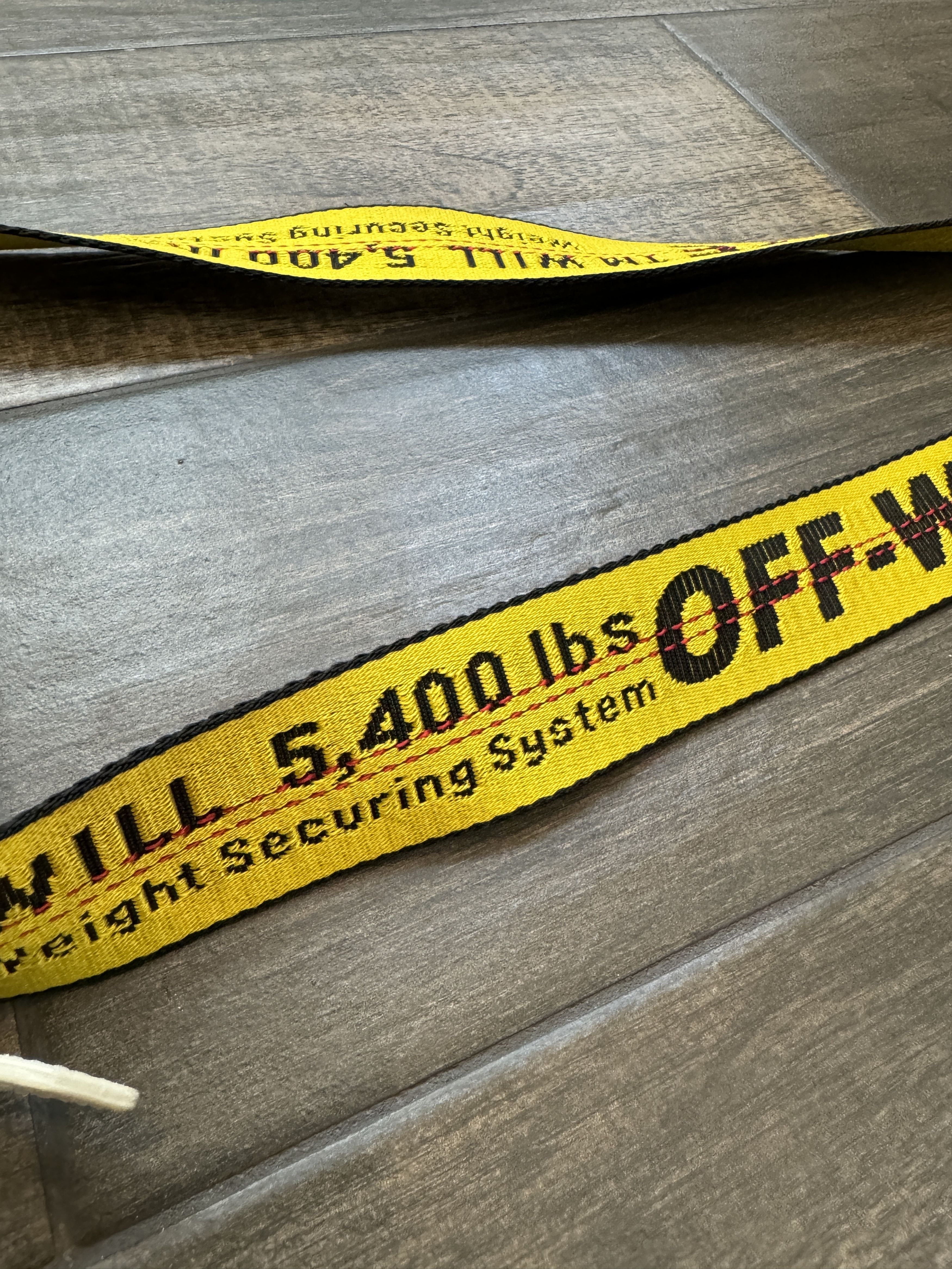 Off-White OFF-WHITE Binder Clip Industrial Belt Shoulder Bag Size ONE SIZE - 9 Thumbnail