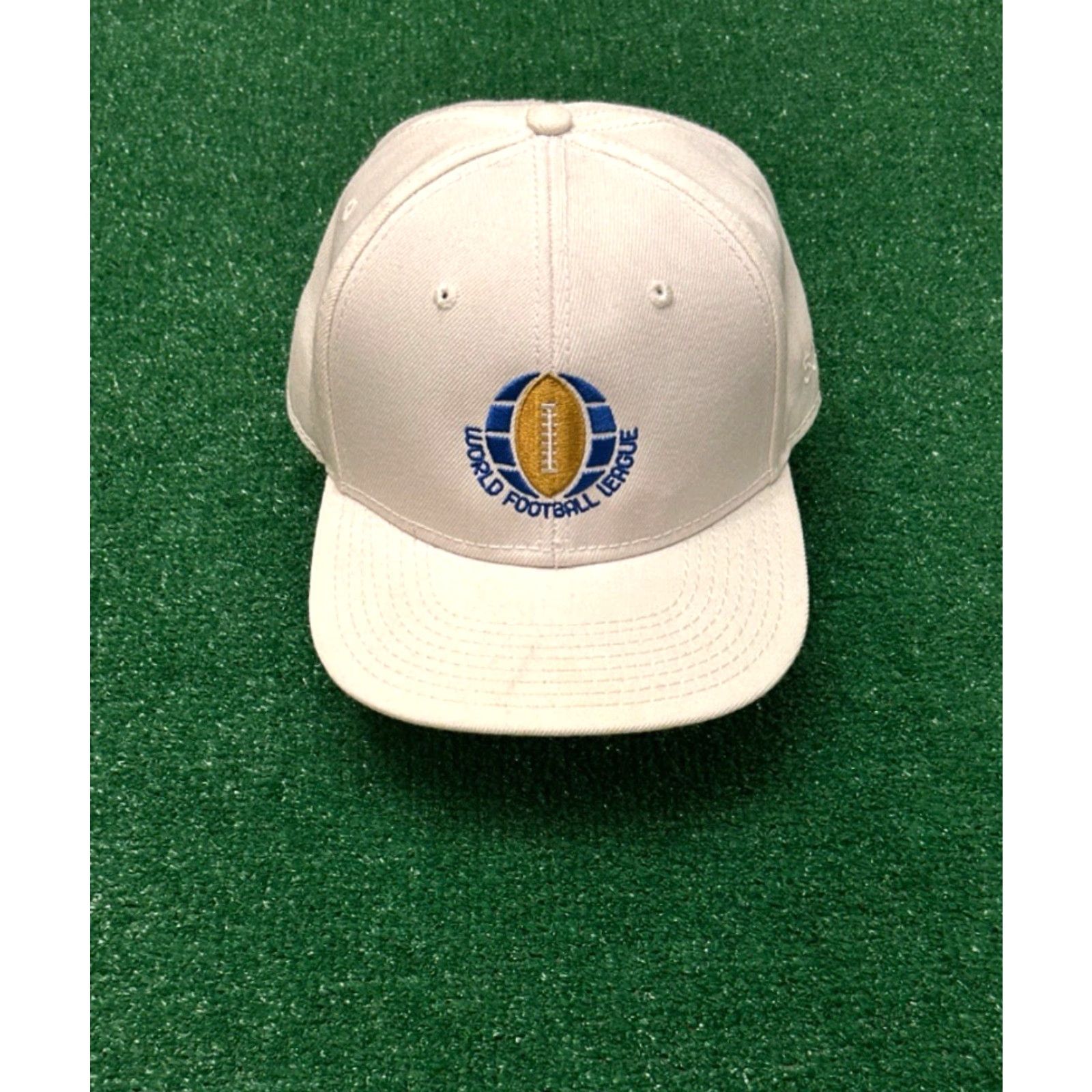 Vintage VINTAGE World League WLAF SnapBack Hat White Adult One Size Men Adjustable 90s Sports USA VTG Size ONE SIZE - 5 Thumbnail