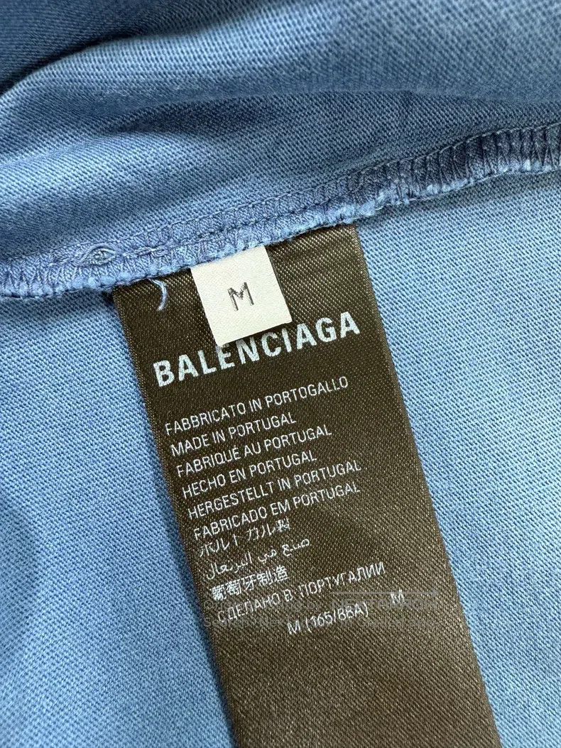 Balenciaga Balenciaga Letter Printed Crew Neck Short Sleeve T-Shirt Size US M / EU 48-50 / 2 - 8 Thumbnail