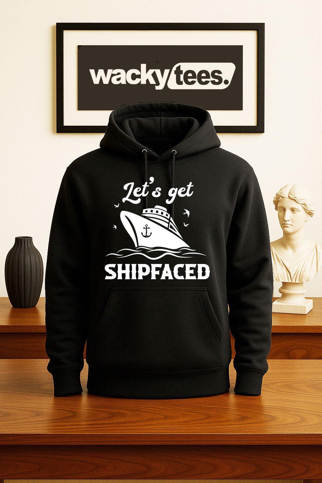 Other Lets Get Ship faced Cruise Cruising Graphic Tee Shirt Size US L / EU 52-54 / 3 - 6 Thumbnail