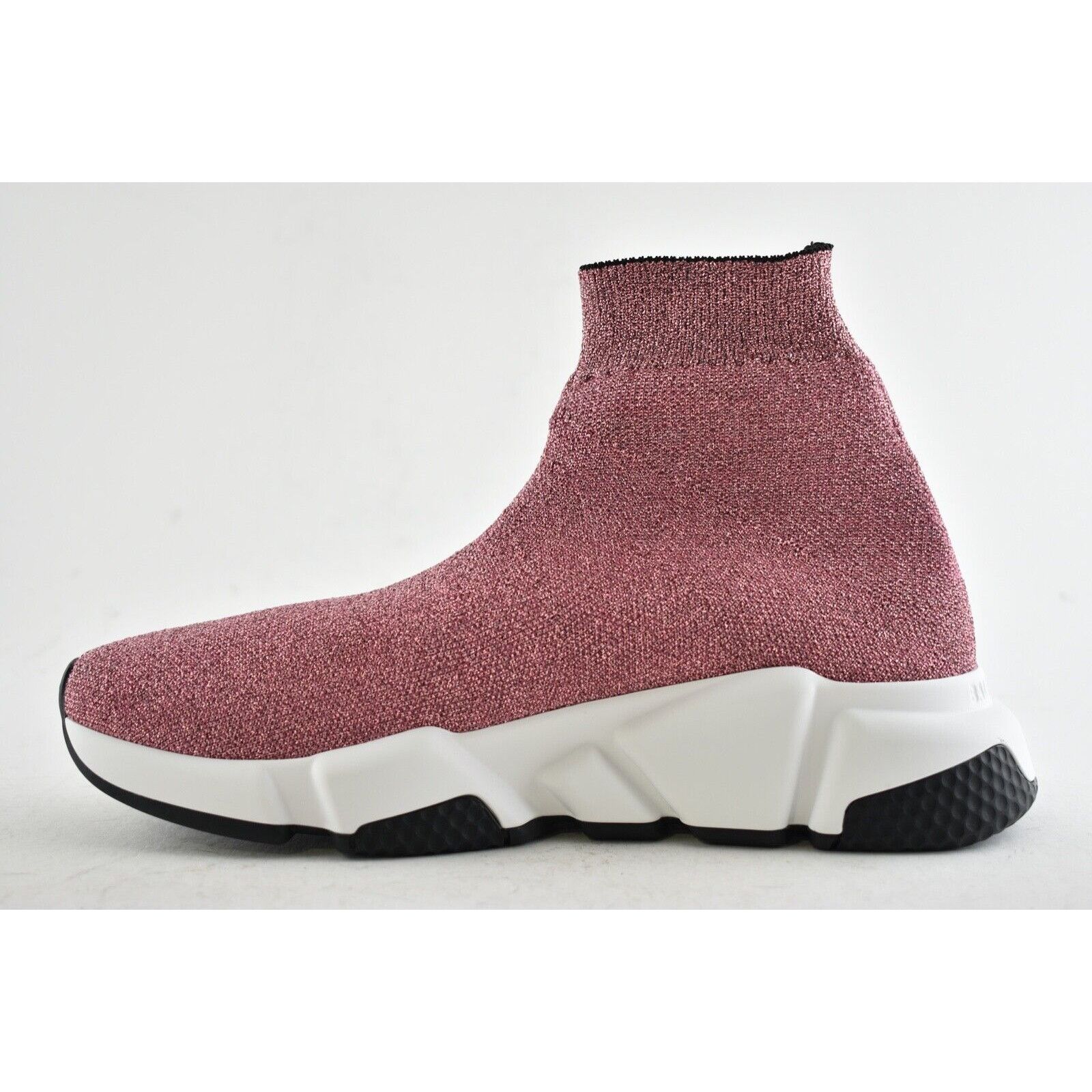 Balenciaga Balenciaga Women Speed Sock Pink Runner Sneakers 42 Size US 12 / IT 42 - 9 Thumbnail