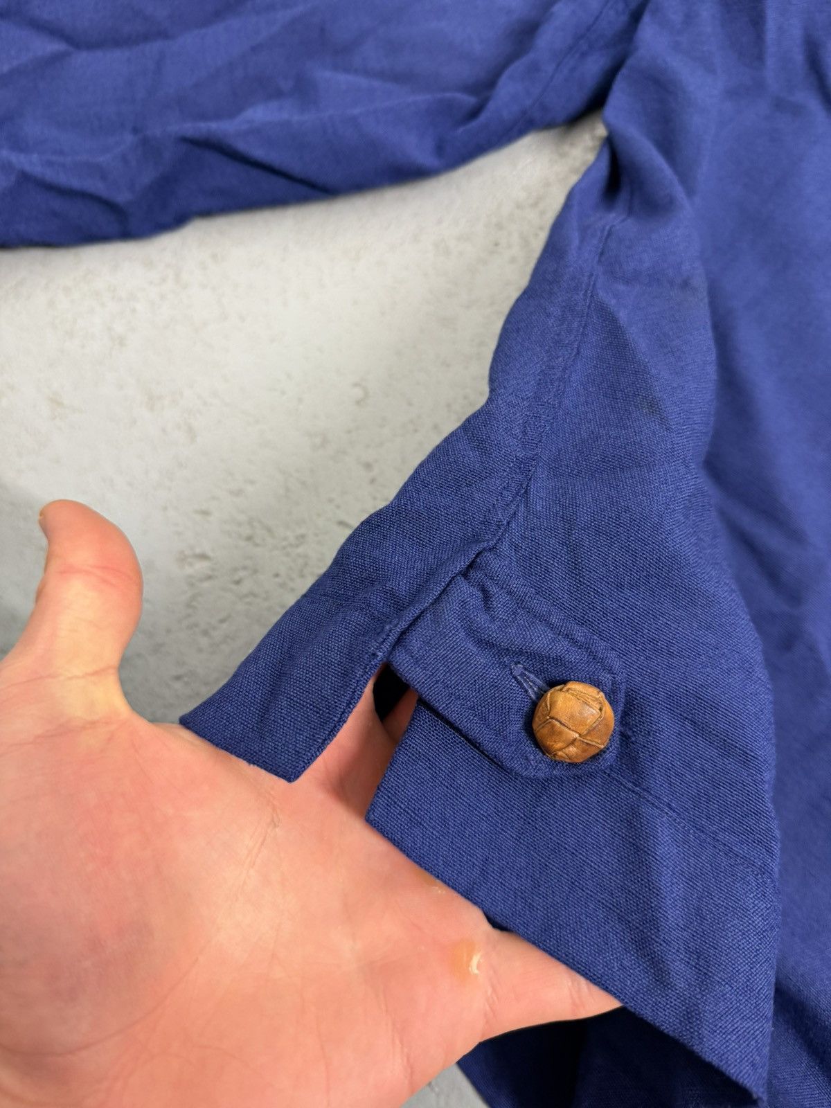 Vintage Vintage 1970 Smock Fisherman Deadstock Cotton Shirt Size US M / EU 48-50 / 2 - 15 Thumbnail