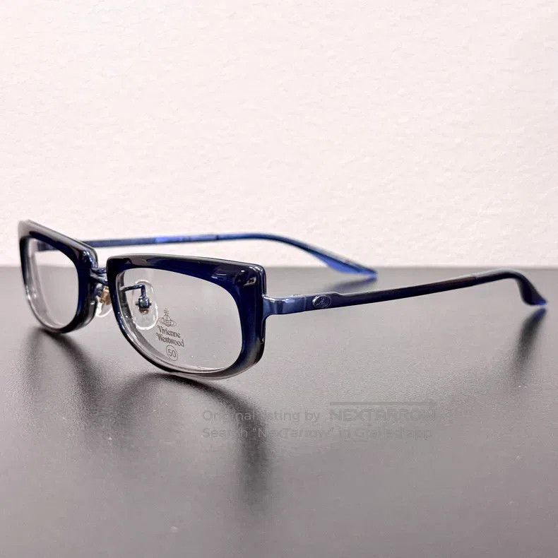 Vivienne Westwood Vivienne Westwood Vintage Saturn Glasses, Glossy Saturn Lo Size ONE SIZE - 6 Thumbnail