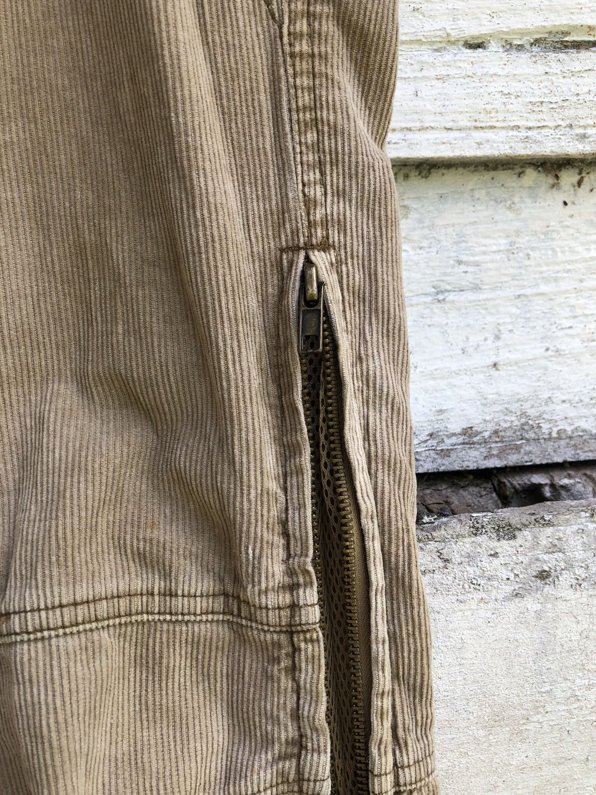 If Six Was Nine × Japanese Brand × Le Grande Bleu (L.G.B.) g.u.u Flared Corduroy Zipper Wide Leg LGB Style Size US 31 - 8 Thumbnail