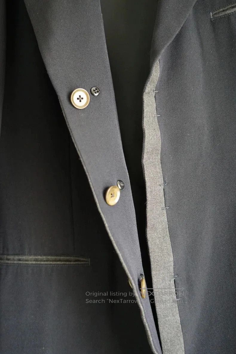 Yohji Yamamoto Yohji Yamamoto Mafia Wool Cashmere Blazer. Size US M / EU 48-50 / 2 - 5 Thumbnail