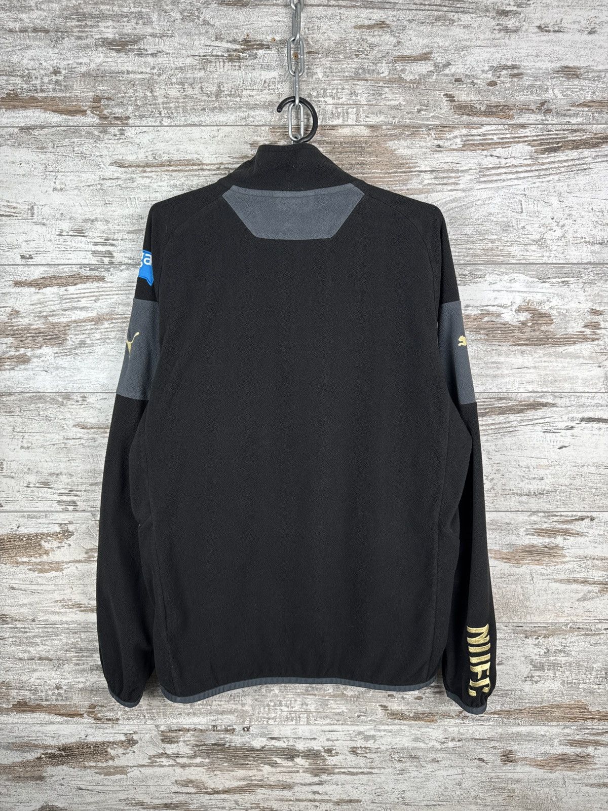 Puma × Vintage Mens Vintage Puma Newcastle United fleece sweatshirt jersey Size US L / EU 52-54 / 3 - 10 Thumbnail