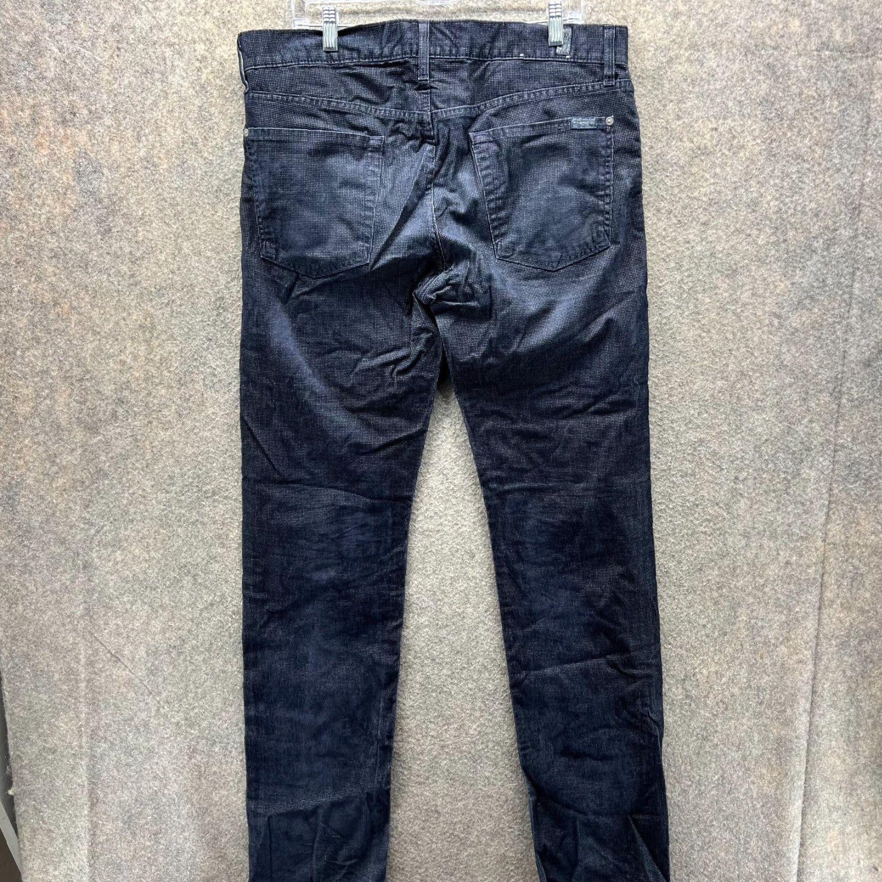 7 For All Mankind VINTAGE 7 For All Mankind Jeans Men 34 Blue Denim Slim Straight 5-Pocket Design Cotton Denim Size US 34 / EU 50 - 2 Thumbnail
