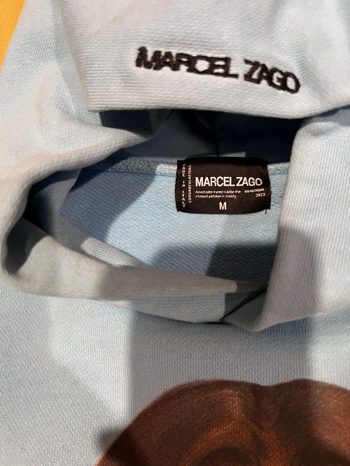 Marcel Zago Steakle V1 Blue Hoodie | Marcel Zago Size US M / EU 48-50 / 2 - 3 Thumbnail