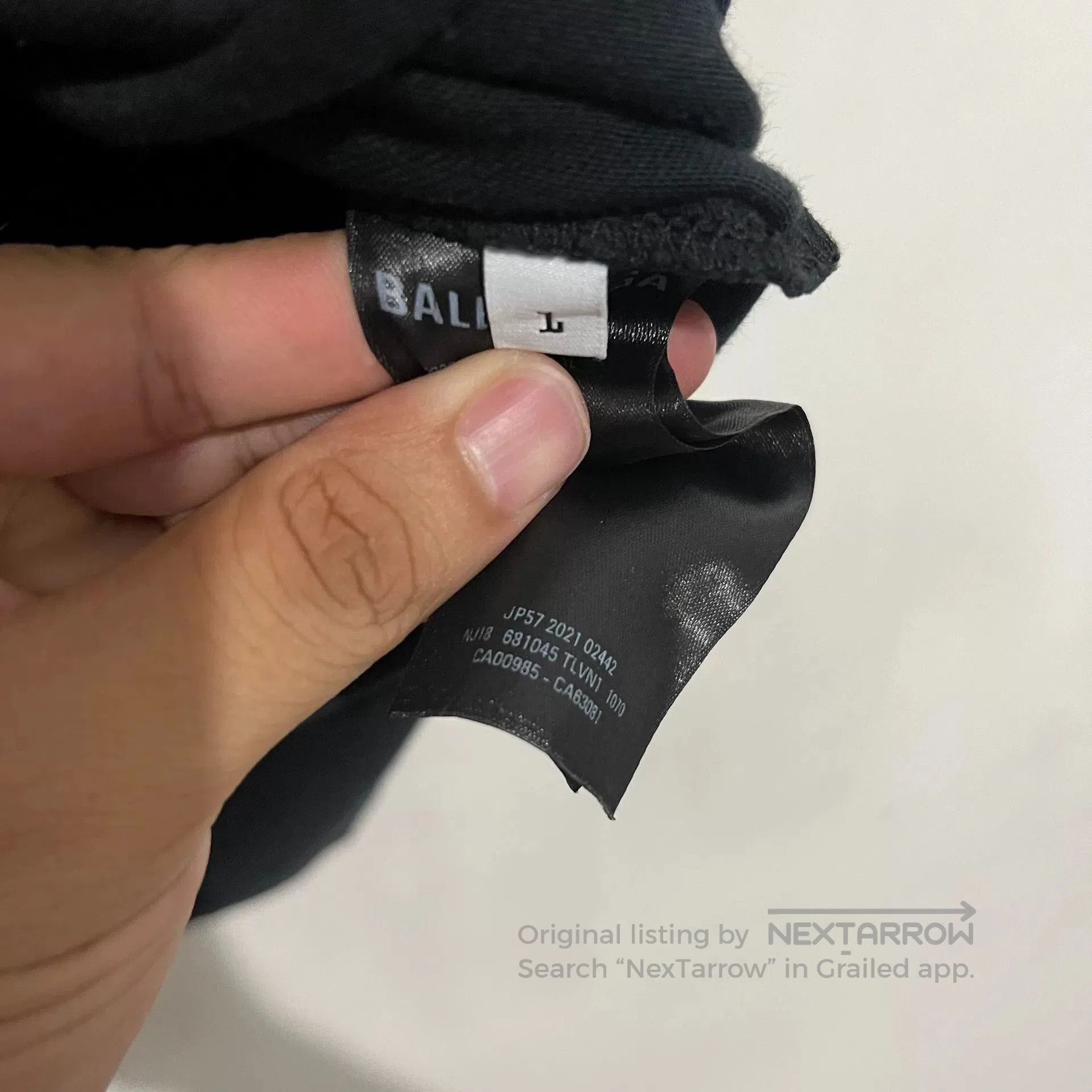 Balenciaga Balenciaga Black Short Sleeve T-Shirt. Size US L / EU 52-54 / 3 - 5 Thumbnail