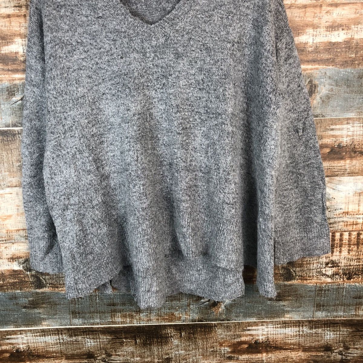GU GU Grey Knitwear #A966 Size M / US 6-8 / IT 42-44 - 6 Thumbnail