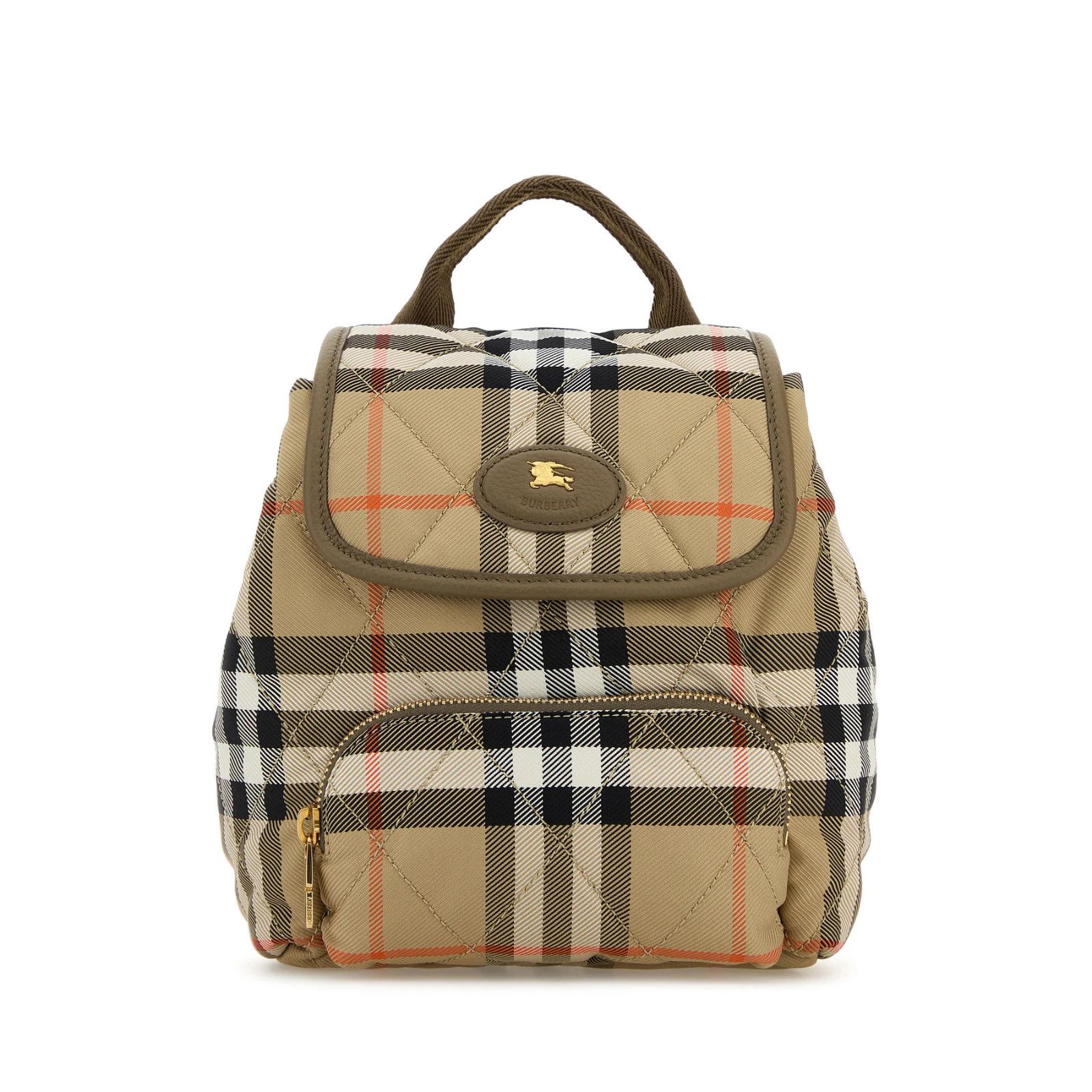 Burberry BURBERRY Horseshoe Mini Beige Backpack New Size ONE SIZE - 1 Thumbnail