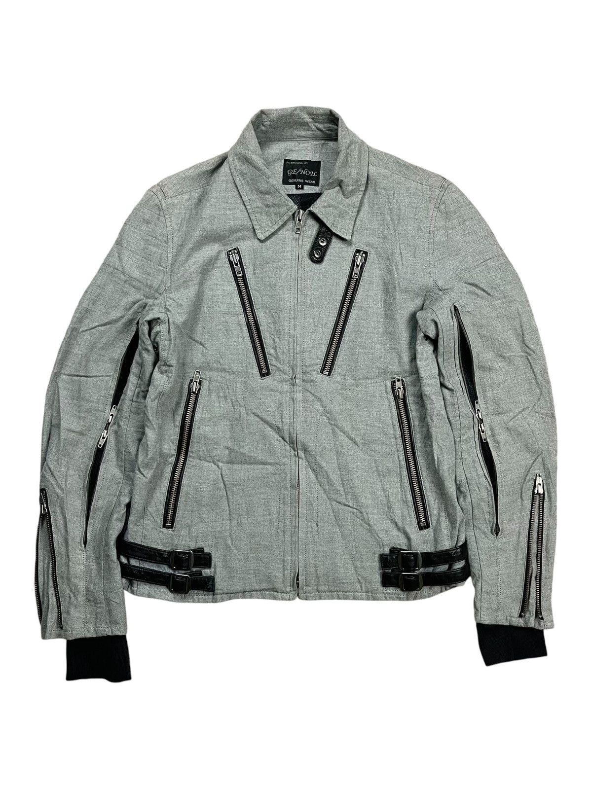 If Six Was Nine 2000s Genoil - Cyber Rider Jacket Size US M / EU 48-50 / 2 - 5 Thumbnail