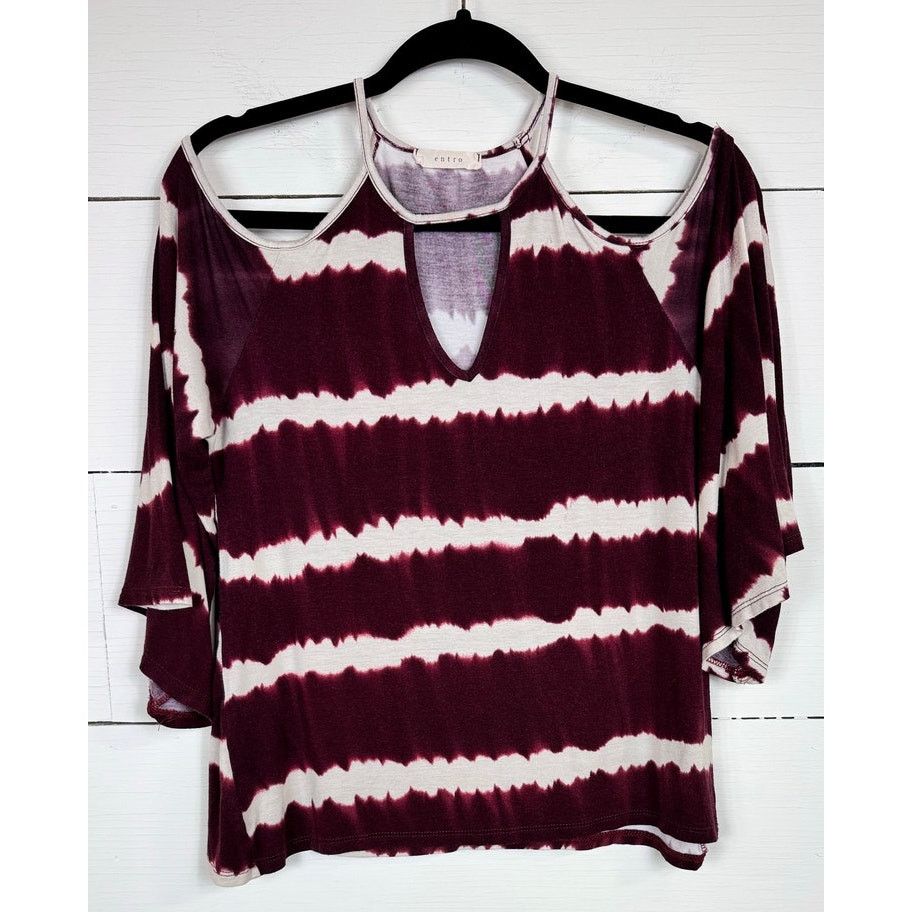 Other Entro 3/4 Sleeve Blouse Women's Size Small Size S / US 4 / IT 40 - 1 Thumbnail