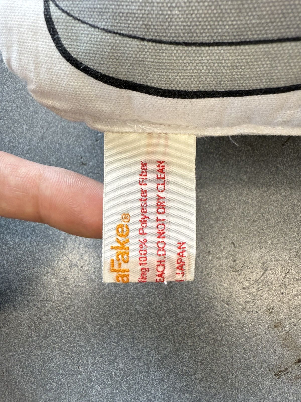 Vintage Kaws Original Fake Pillow