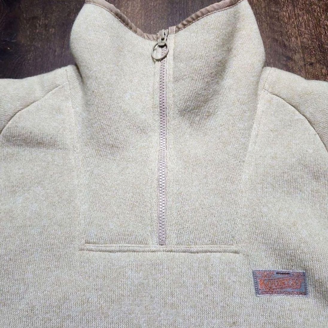 Kapital KAPITAL Boa Pullover Half-Zip Size 4 Khaki Long sleeve Casual USED Men's Size US S / EU 44-46 / 1 - 3 Thumbnail