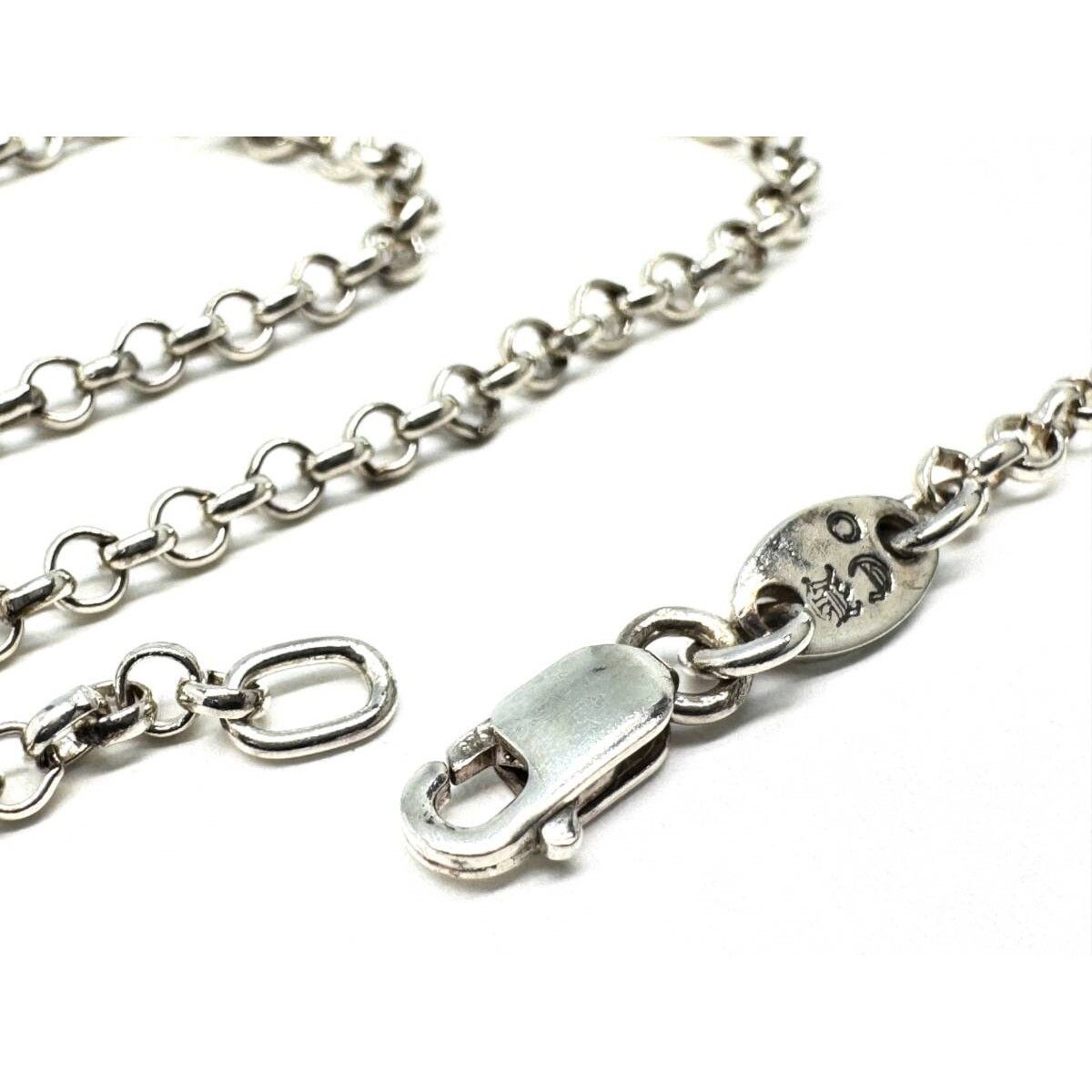 Chrome Hearts Chrome Hearts Invoice Roll Chain Necklace 925 Silver Size ONE SIZE - 5 Thumbnail