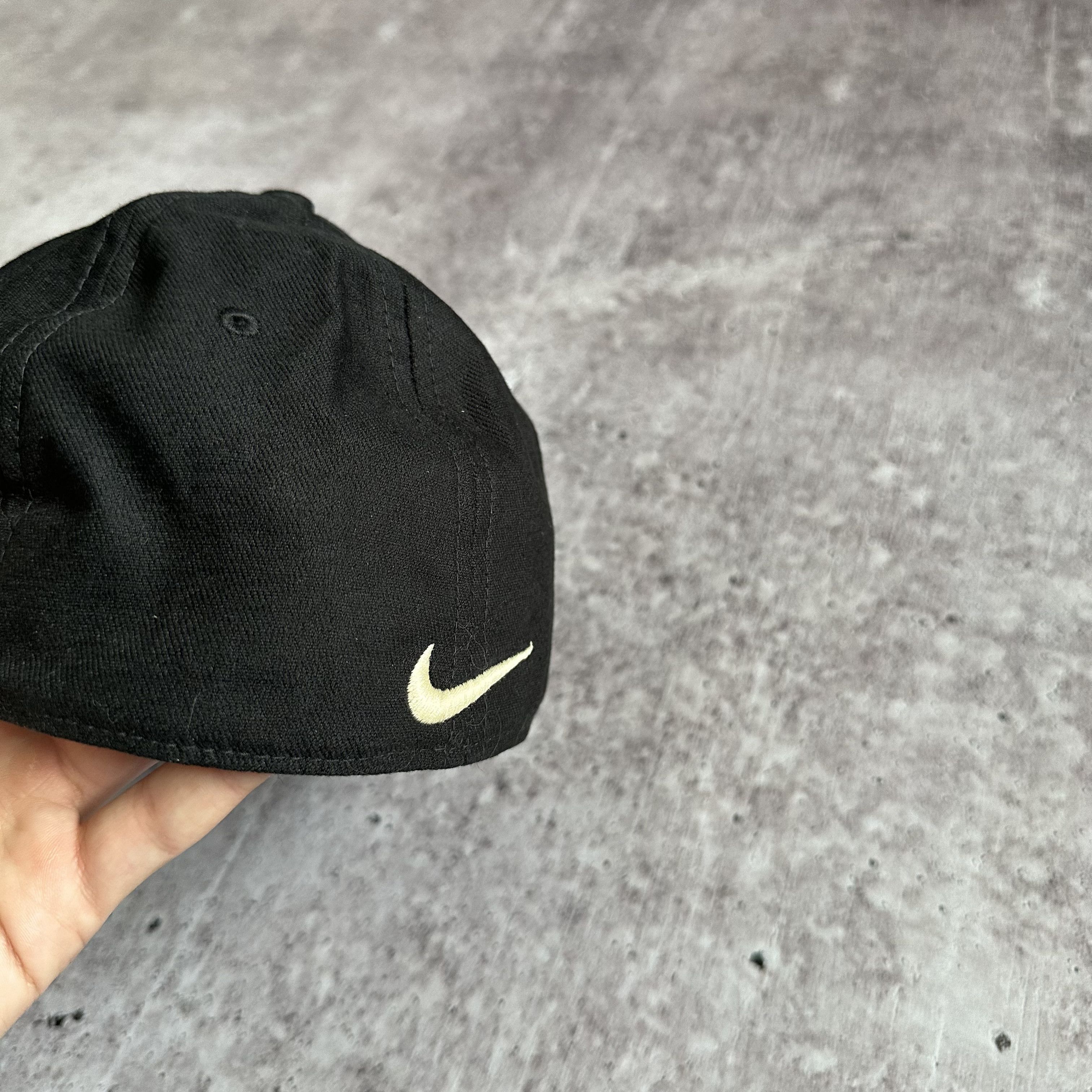Nike Nike Pushing P Swoosh Logo Black Baseball Cap Size ONE SIZE - 4 Thumbnail
