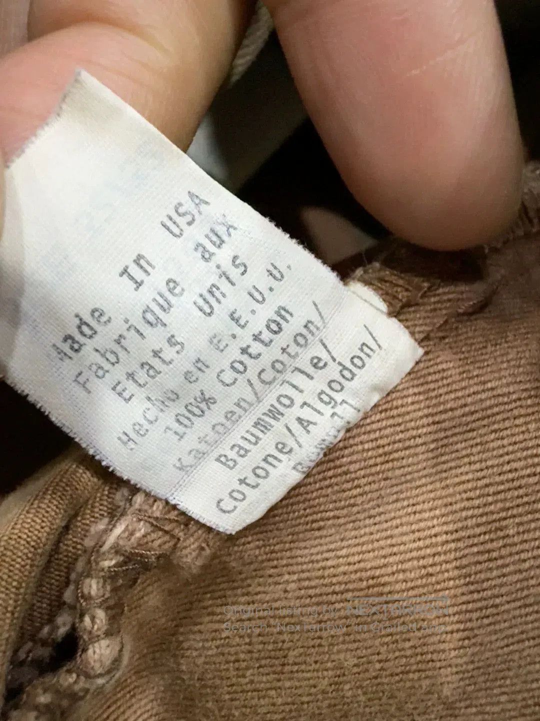 RRL Ralph Lauren RRL Utility Pant with Heavy Wash Finish. Size US 32 / EU 48 - 8 Thumbnail