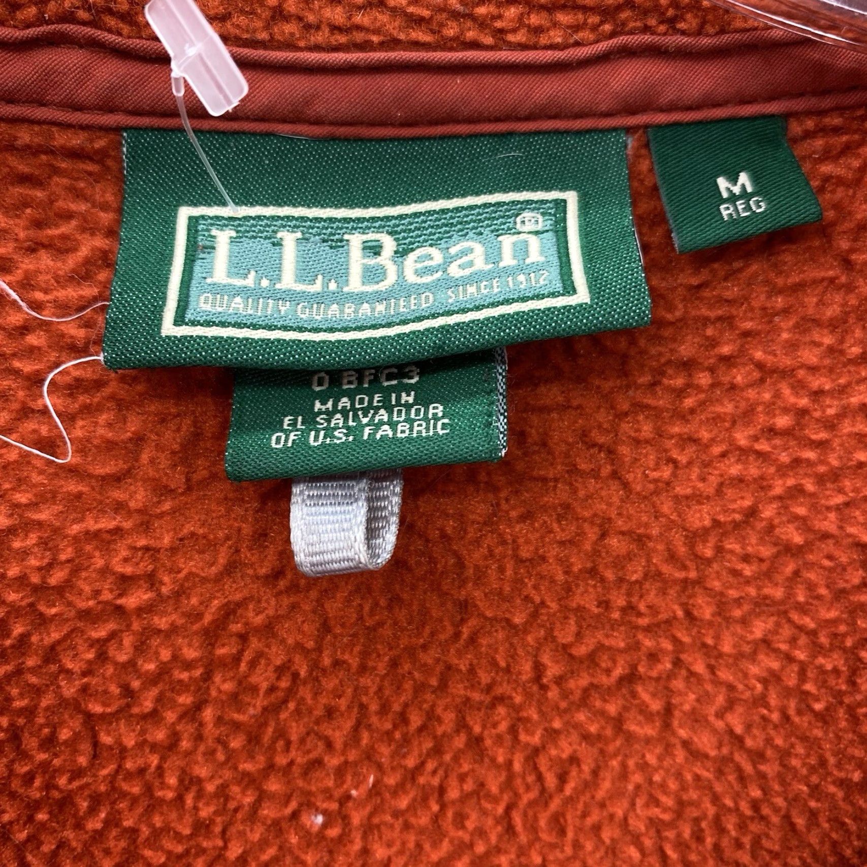 Vintage VINTAGE L.L.Bean Sweater Shirt Mens Medium Polartec 1/4 T Snap Pullover Fleece Boxy Y2K orange 90s Mens Size US M / EU 48-50 / 2 - 6 Thumbnail