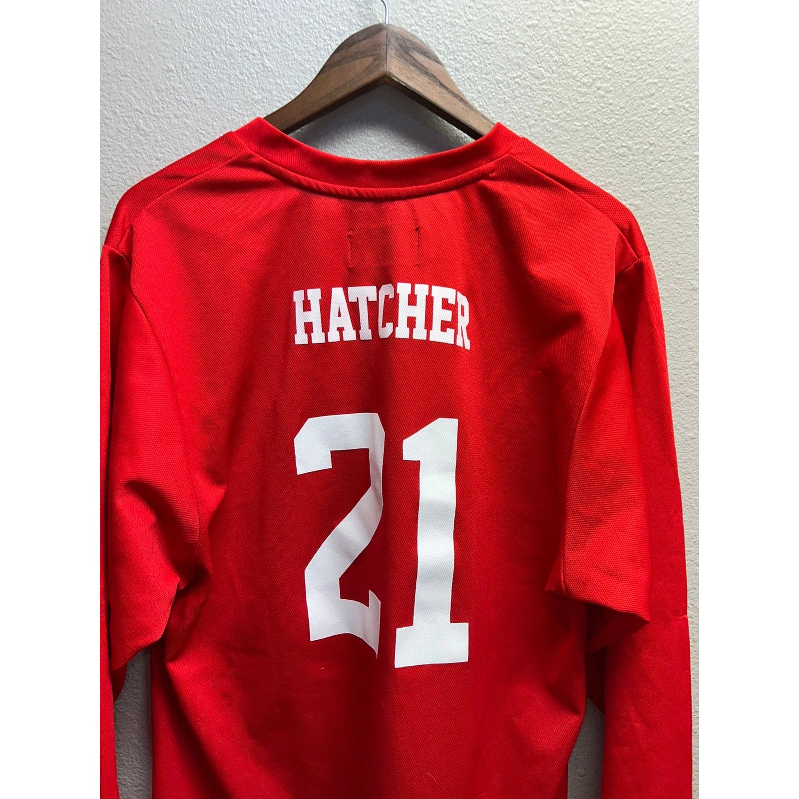 Ccm CCM Hockey Red Jersey Top Christmas Winter Y2K Small Size US S / EU 44-46 / 1 - 10 Thumbnail