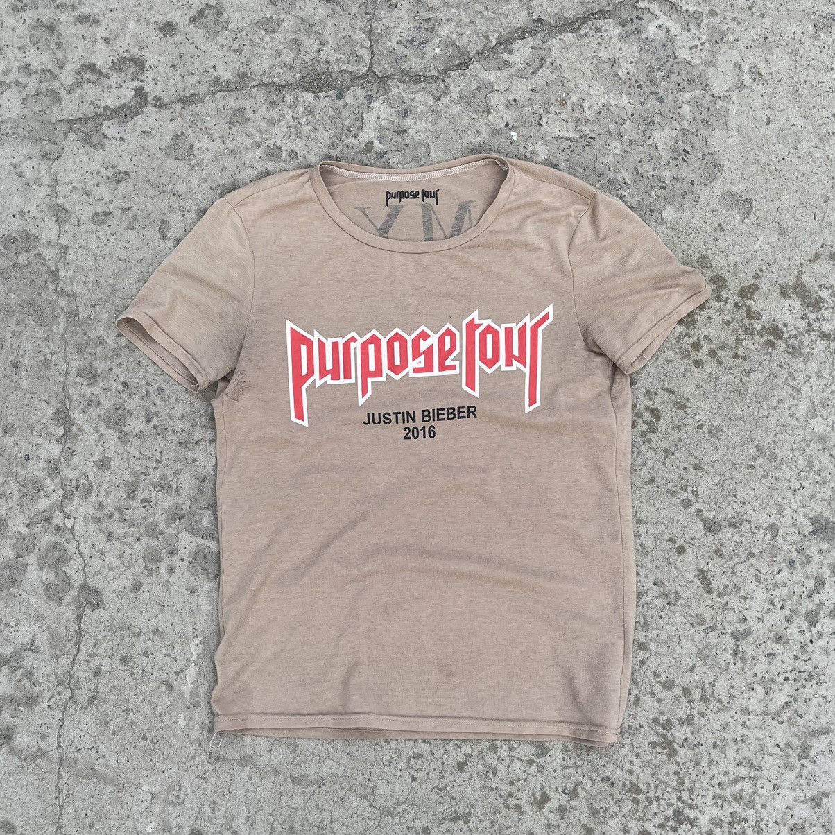 Y/Project Vintage T-shirts Justin Bibber Purpose Tour Y2K 90s USA Size US L / EU 52-54 / 3 - 2 Thumbnail