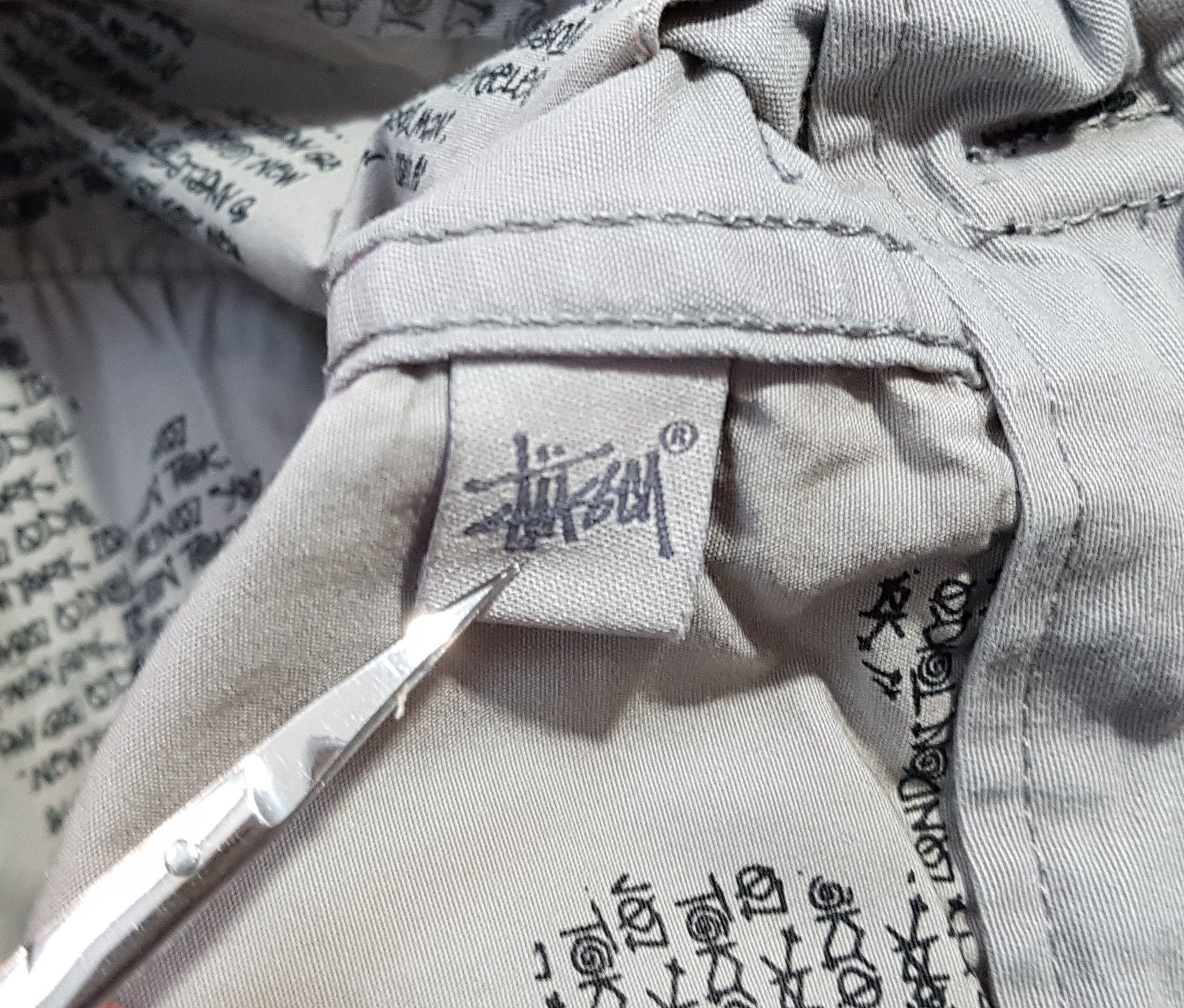Stussy Stussy Vintage Y2K Spellout Camouflage AOP Military Shorts Size US 34 / EU 50 - 11 Thumbnail