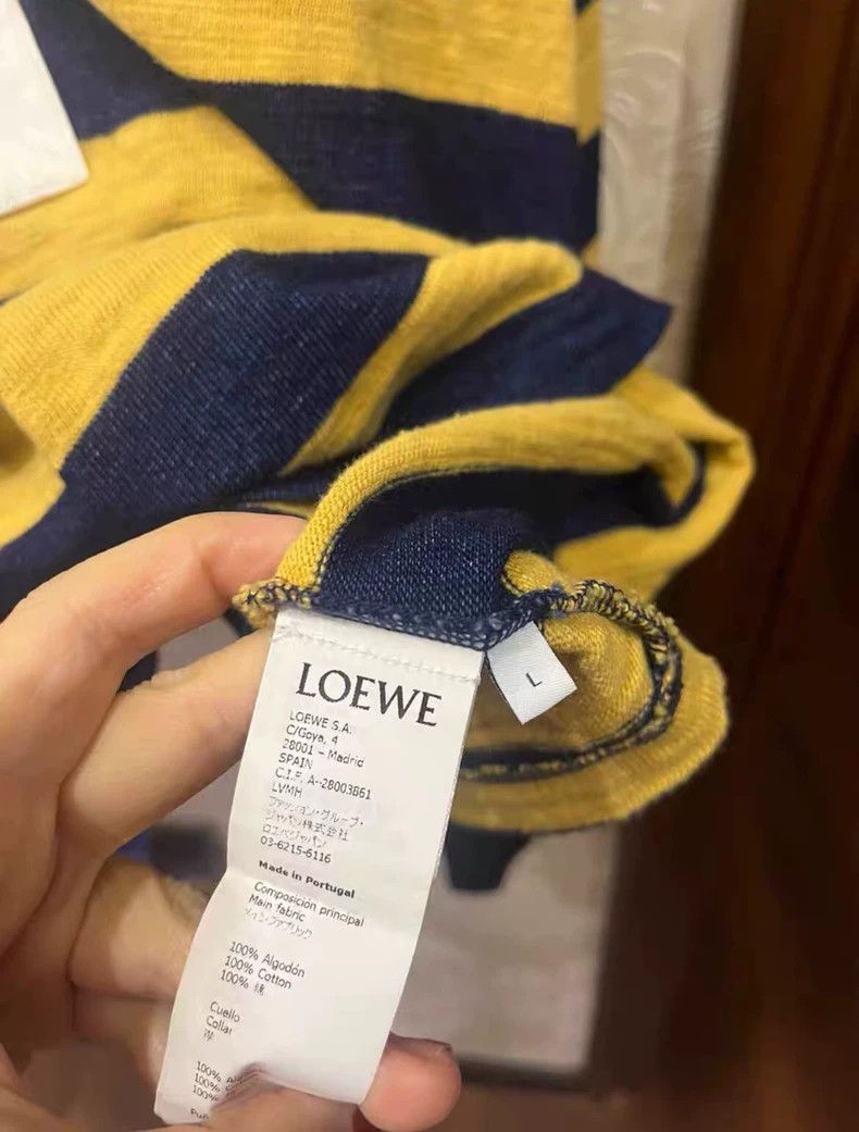 Loewe LOEWE Striped polo shirt Size L / US 10 / IT 46 - 5 Thumbnail