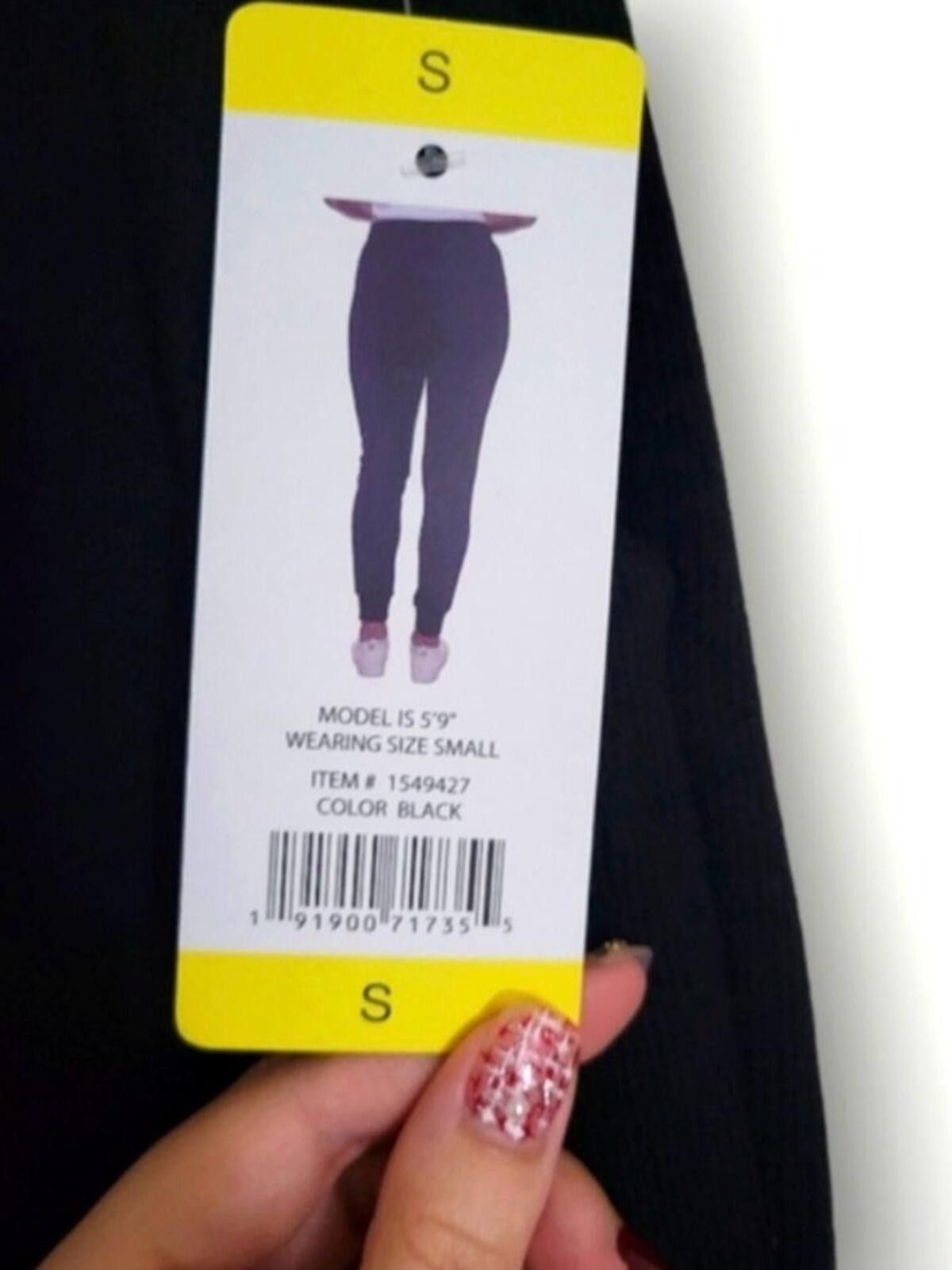 Other Marc New York Black Slim Jogger Leggings with Drawstring Size 28" / US 6 / IT 42 - 5 Thumbnail