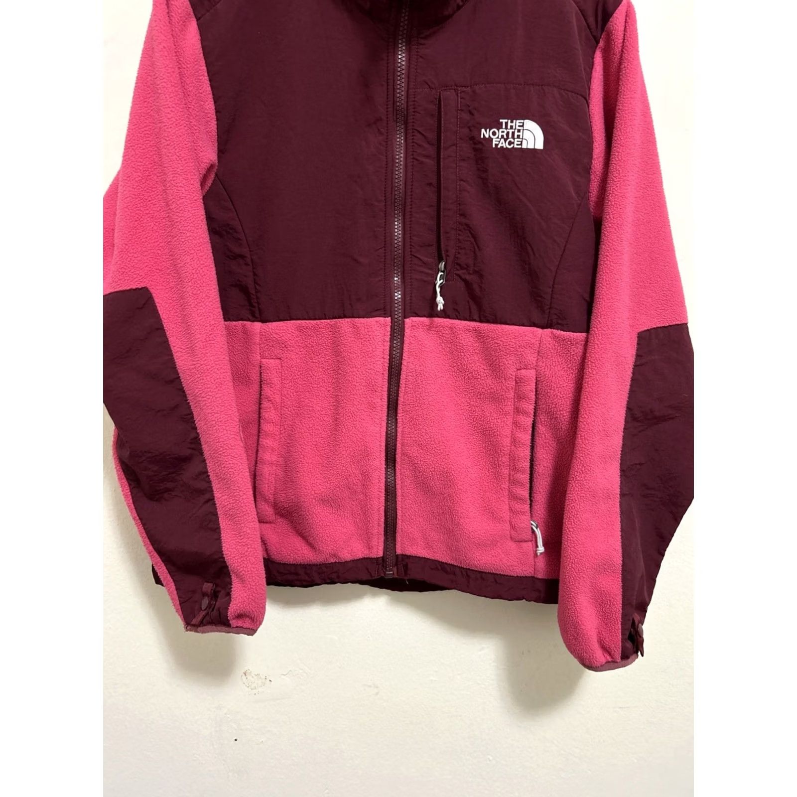 The North Face The North Face Denali Jacket Womens Small Pink Polartec Fleece YKK Full Zip Coat Size S / US 4 / IT 40 - 3 Thumbnail