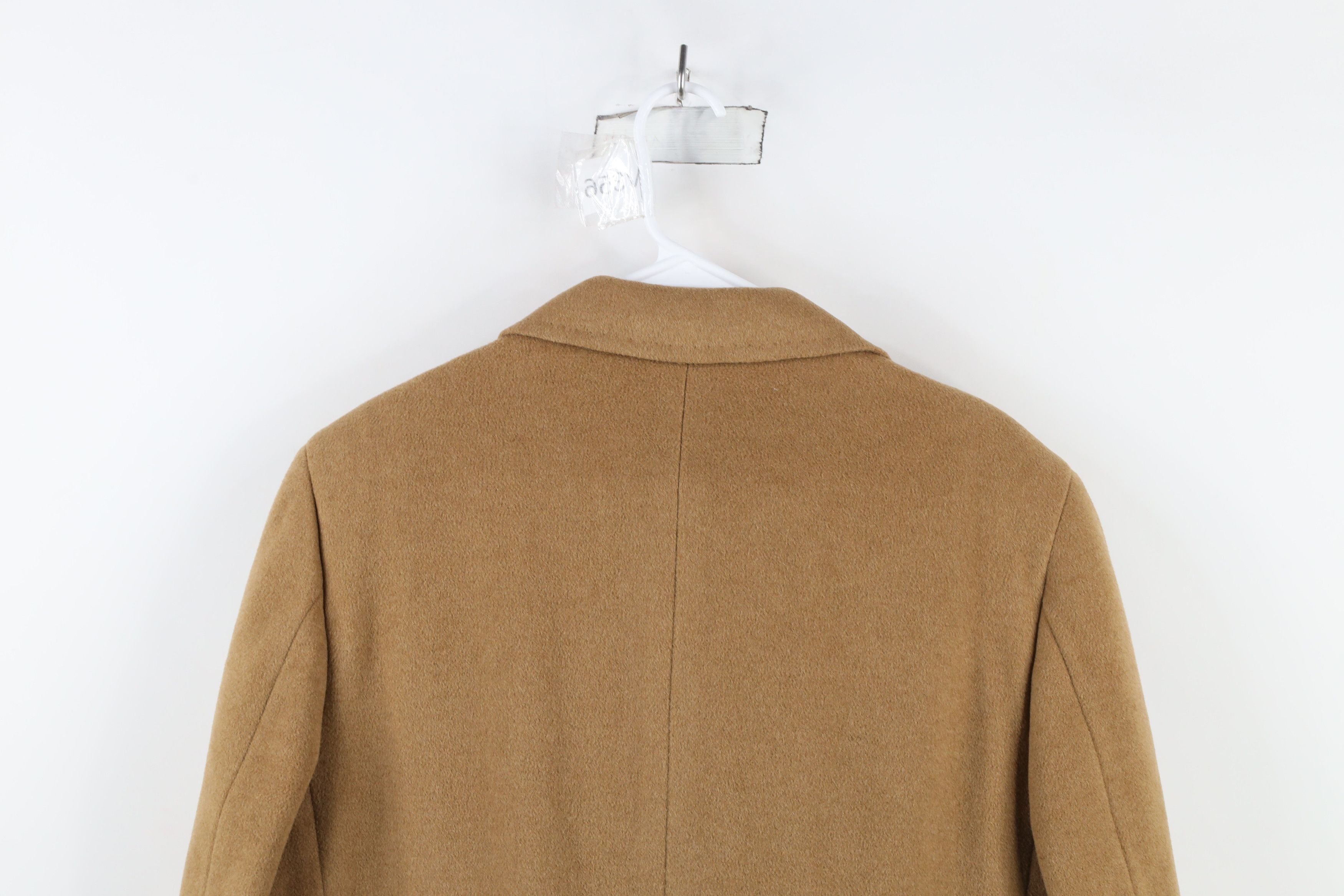 Vintage Vintage 70s Streetwear Alpacuna Overcoat Jacket Beige USA Size US L / EU 52-54 / 3 - 15 Thumbnail
