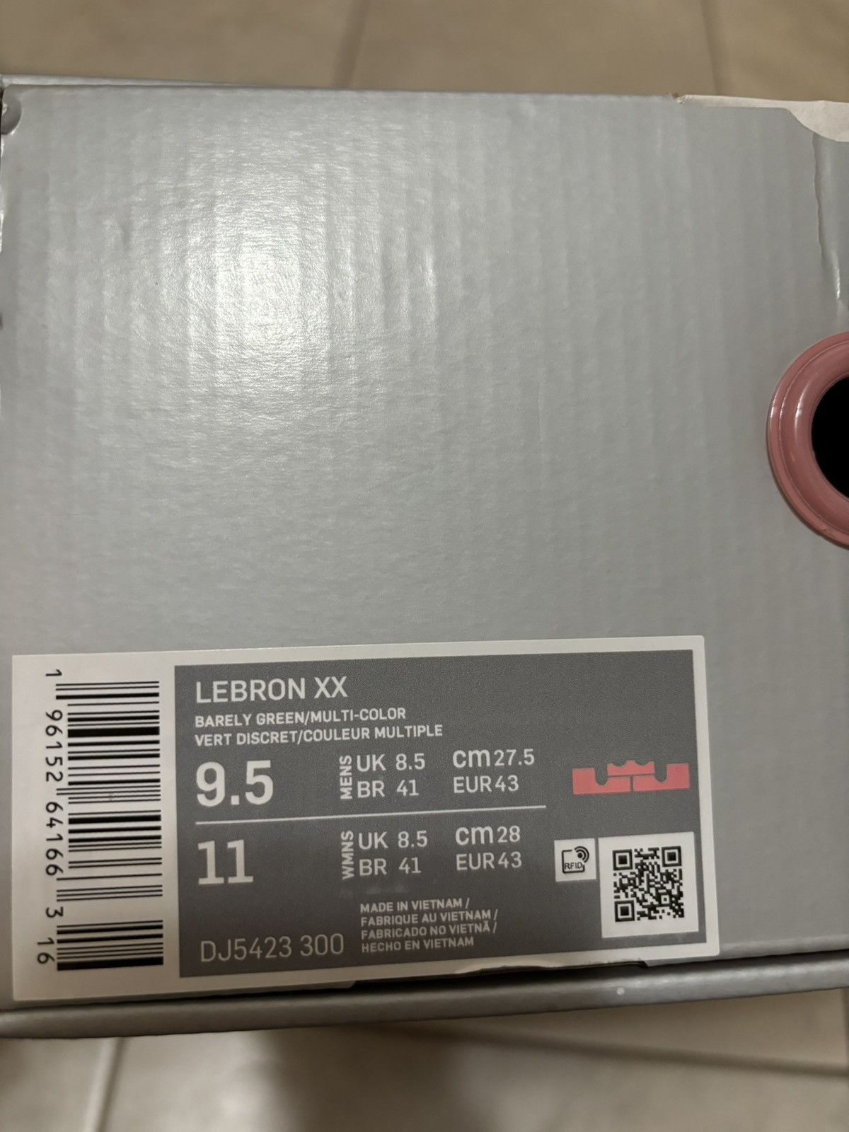 Nike Rare brand new Nike Lebron 20 Time Machine shoes Size 9 Size US 9 / EU 42 - 3 Thumbnail