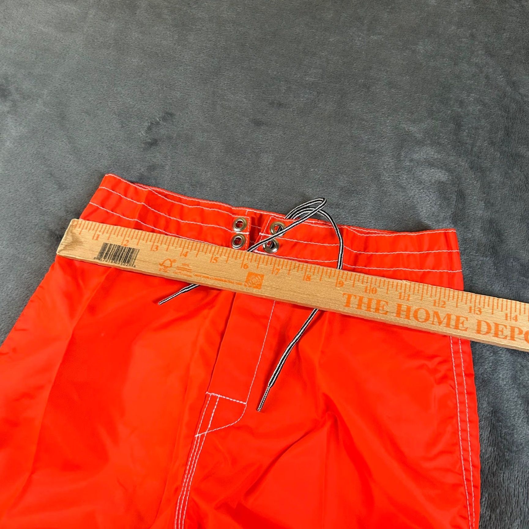 Vintage VINTAGE Birdwell Beach Britches Board Shorts Surf Made in USA Retro Red Mens size 26 Size US 26 / EU 42 - 5 Thumbnail