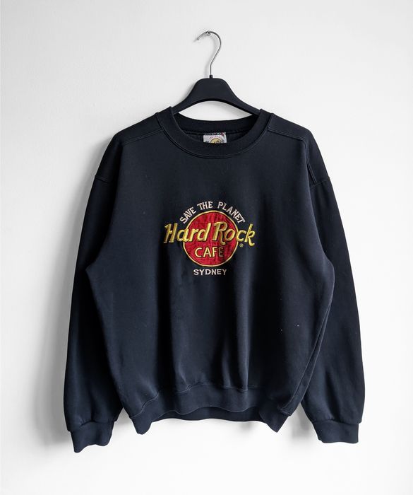 Vintage hard rock cafe hot sale sweatshirt