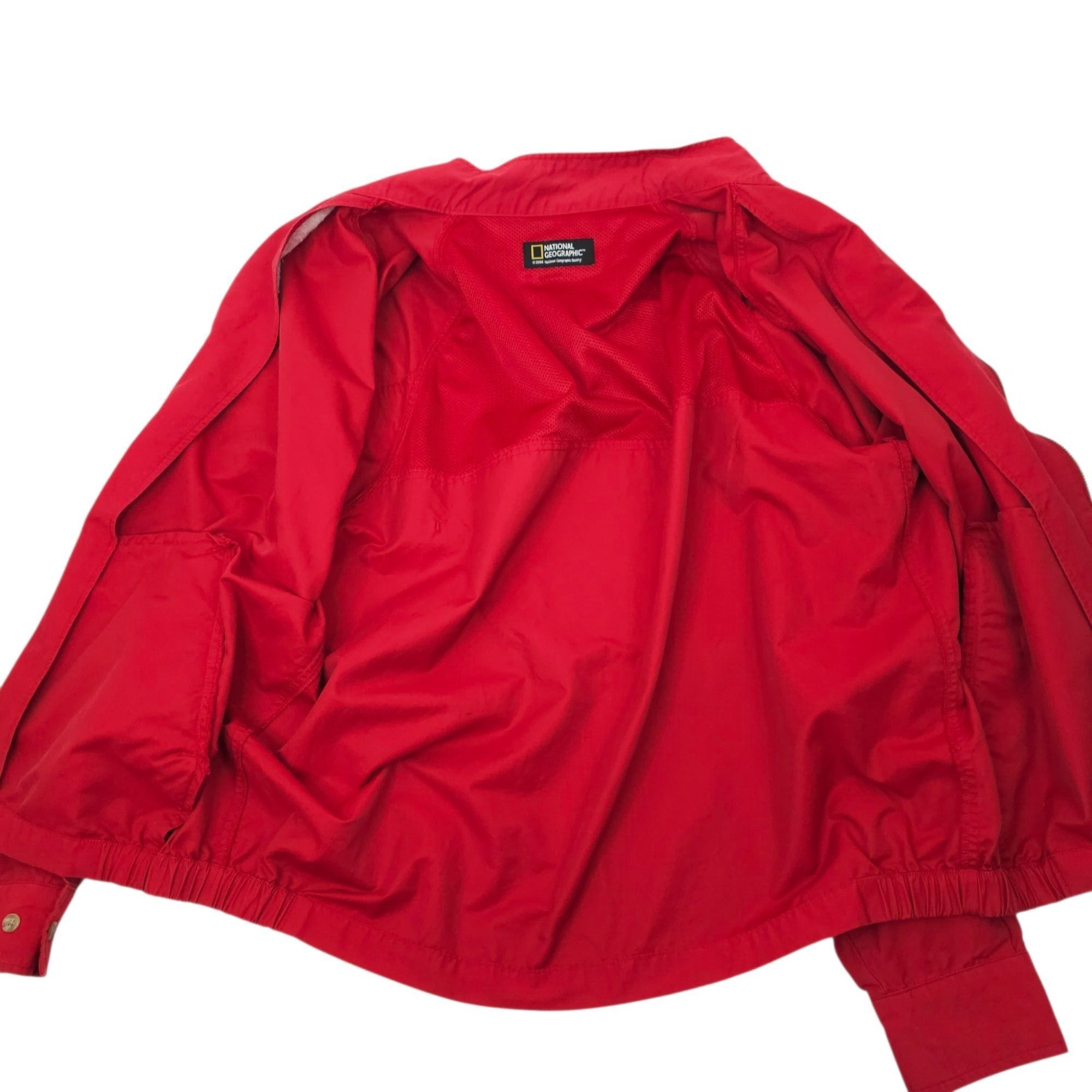 Other National Geographic Windbreaker L READ Vintage Full Zip Size US L / EU 52-54 / 3 - 7 Thumbnail