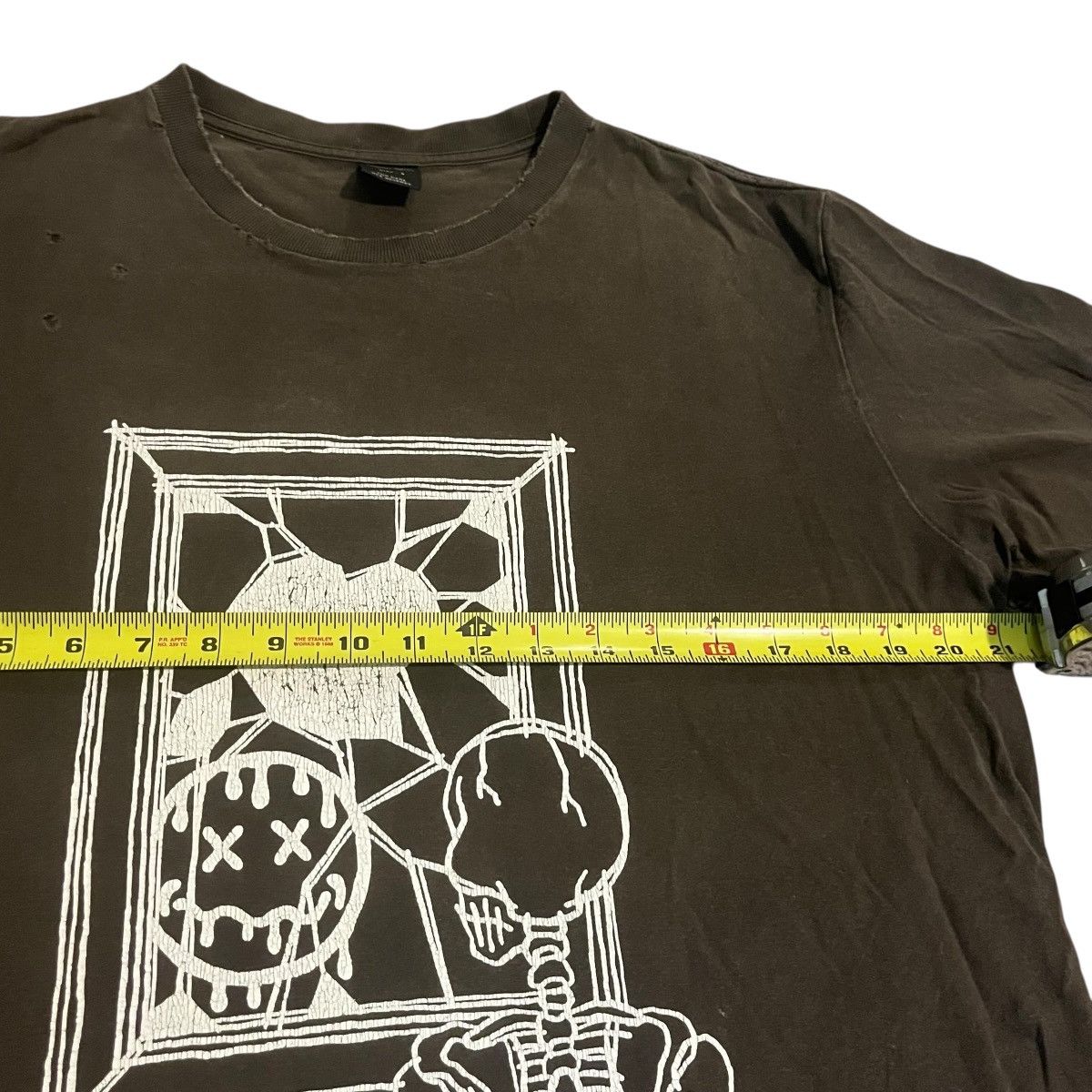 Japanese Brand × Number (N)ine SS04 Number (N)ine Dream T Shirt Smiley Skeleton Size US L / EU 52-54 / 3 - 5 Thumbnail