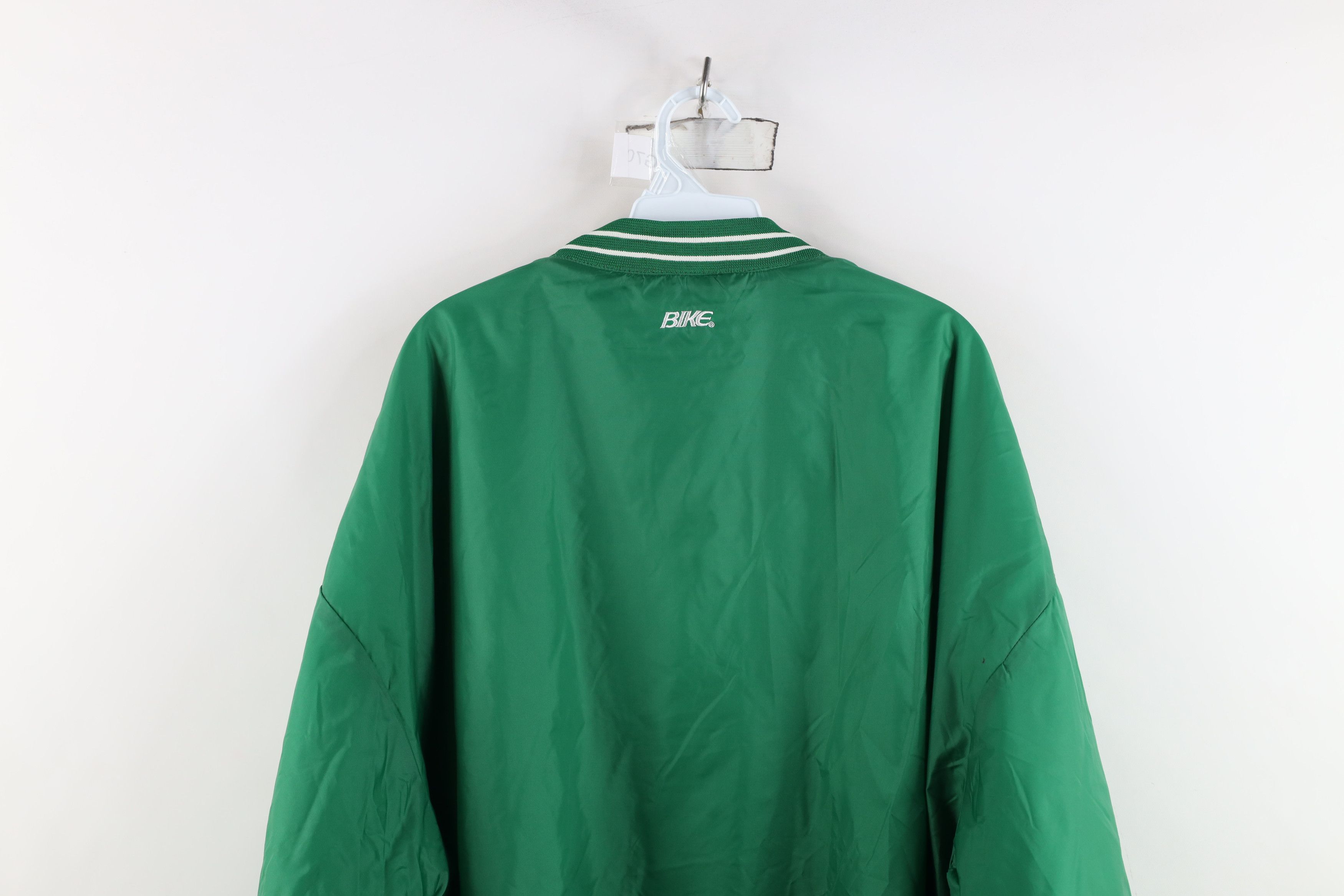 Vintage Vintage 90s Bike Lined Pullover Windbreaker Jacket Green Size US XXL / EU 58 / 5 - 12 Thumbnail