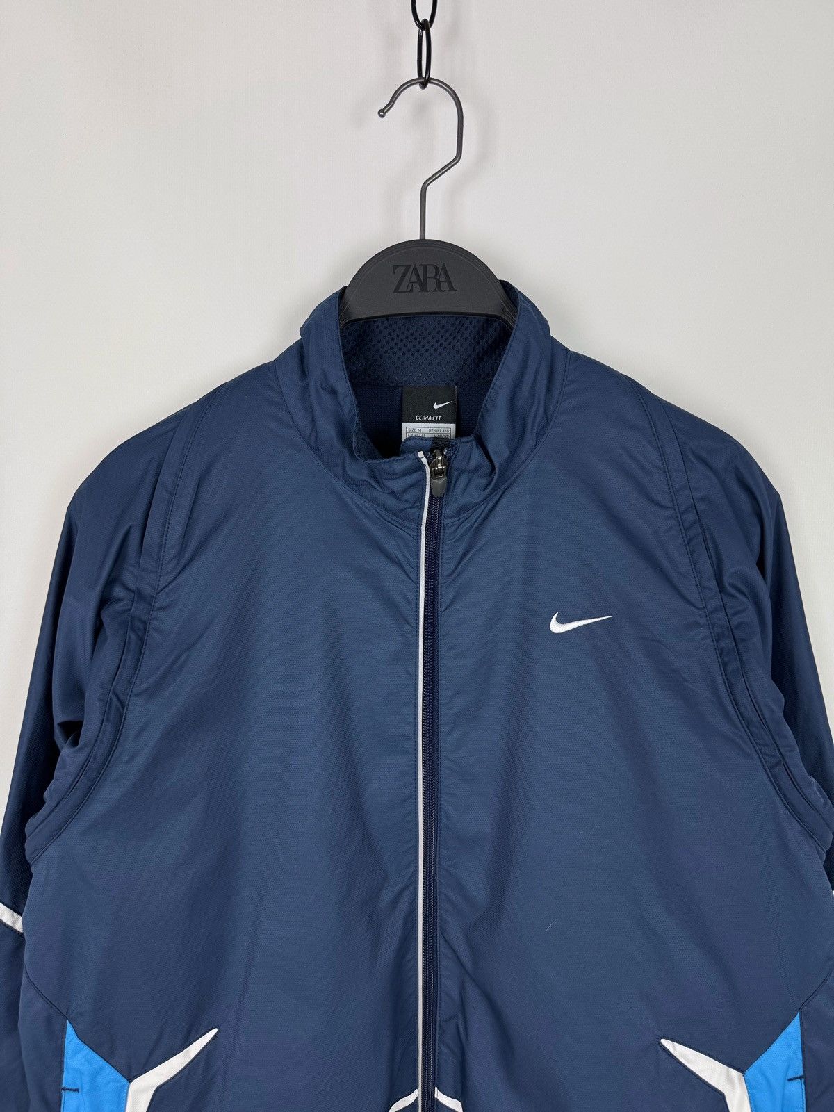 Nike Y2K Vintage Nike 2in1 Paneled Nylon Vented Running Jacket Size US M / EU 48-50 / 2 - 4 Thumbnail
