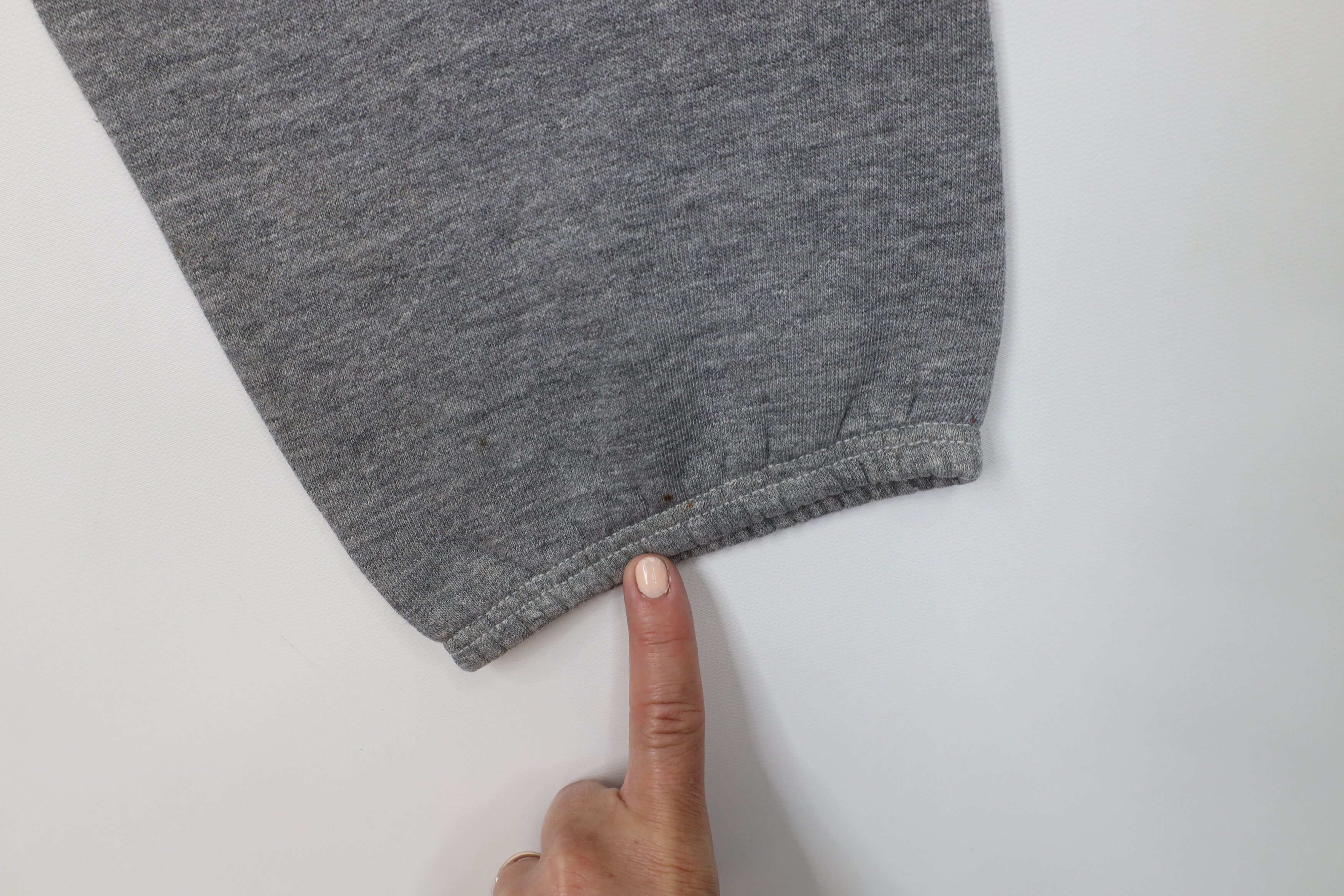 Vintage Vintage 70s Streetwear Triblend Sweatpants Heather Gray USA Size US 36 / EU 52 - 6 Thumbnail