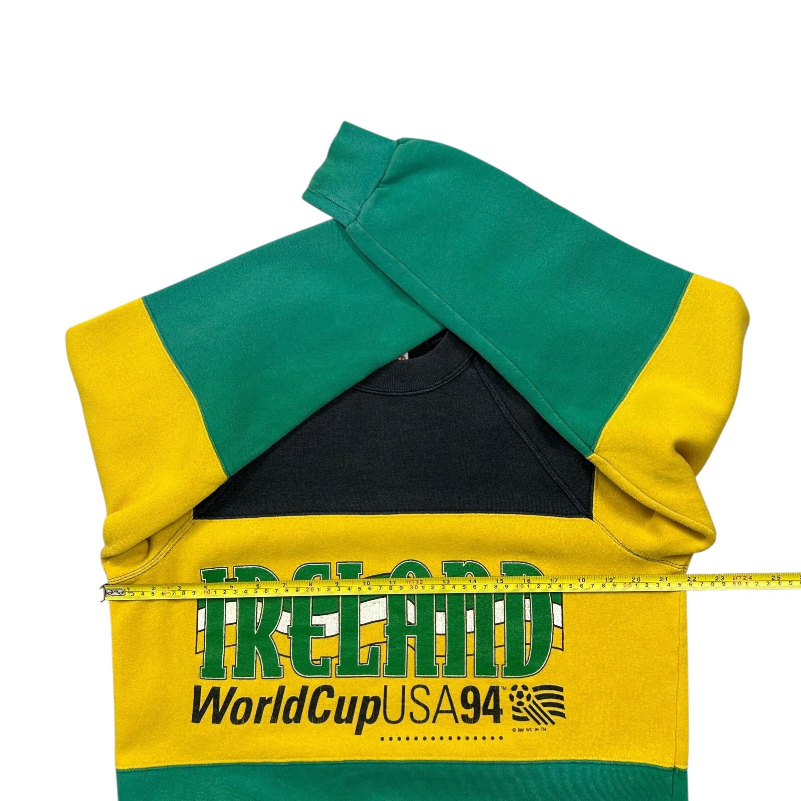 Nutmeg 90s WORLD CUP USA 1994 NUTMEG TEAM IRELAND SWEATSHIRT Size US M / EU 48-50 / 2 - 10 Thumbnail