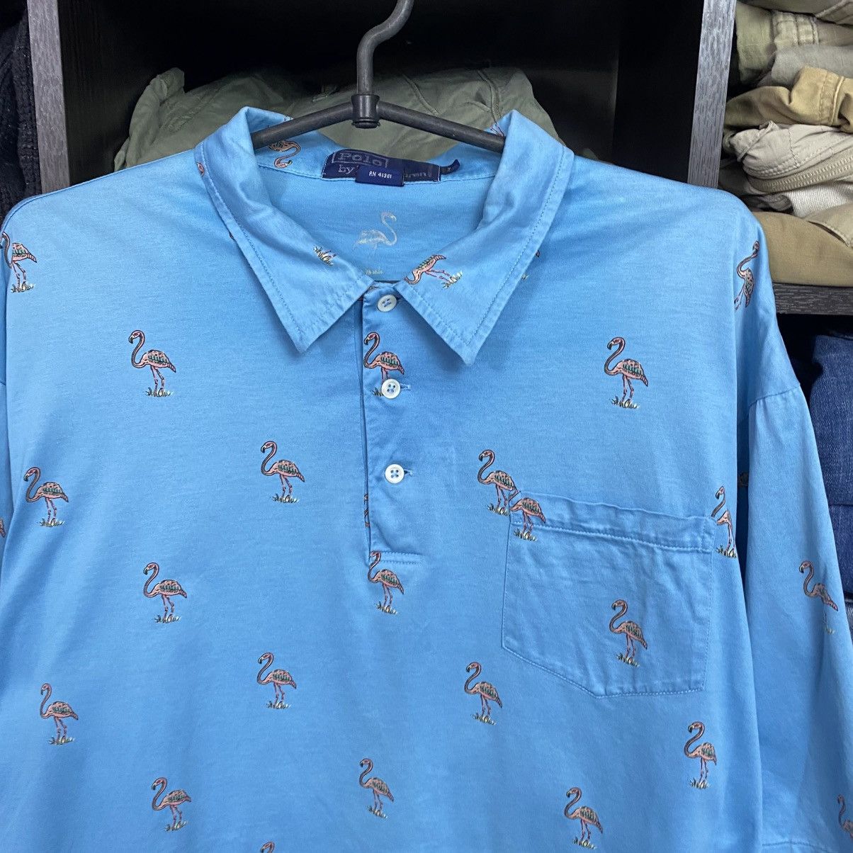 Polo Ralph Lauren Vintage Polo Ralph Lauren monogrammed y2k opium polo Size US L / EU 52-54 / 3 - 2 Thumbnail