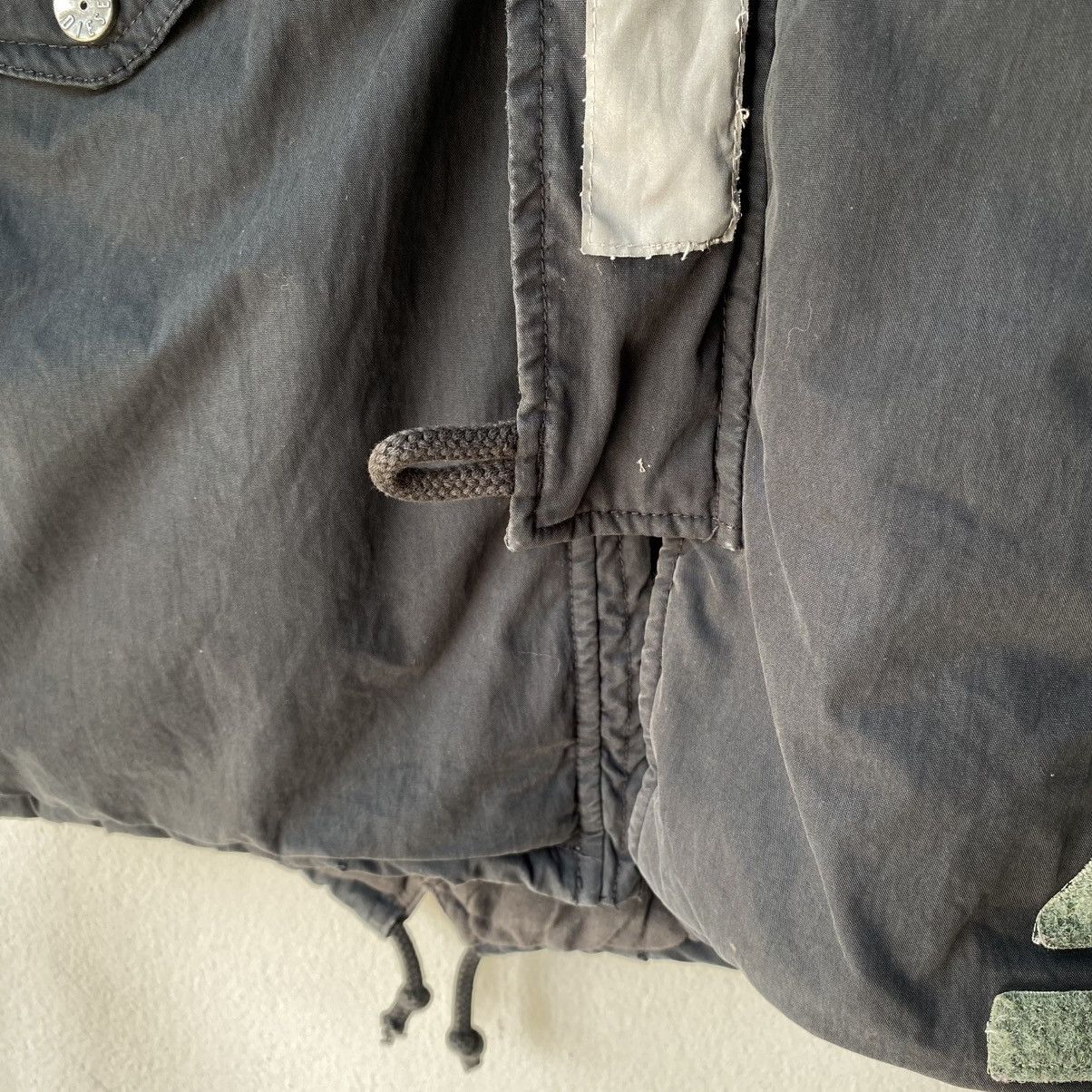Diesel DIESEL Black Fur-Trimmed Parka Size US S / EU 44-46 / 1 - 10 Thumbnail